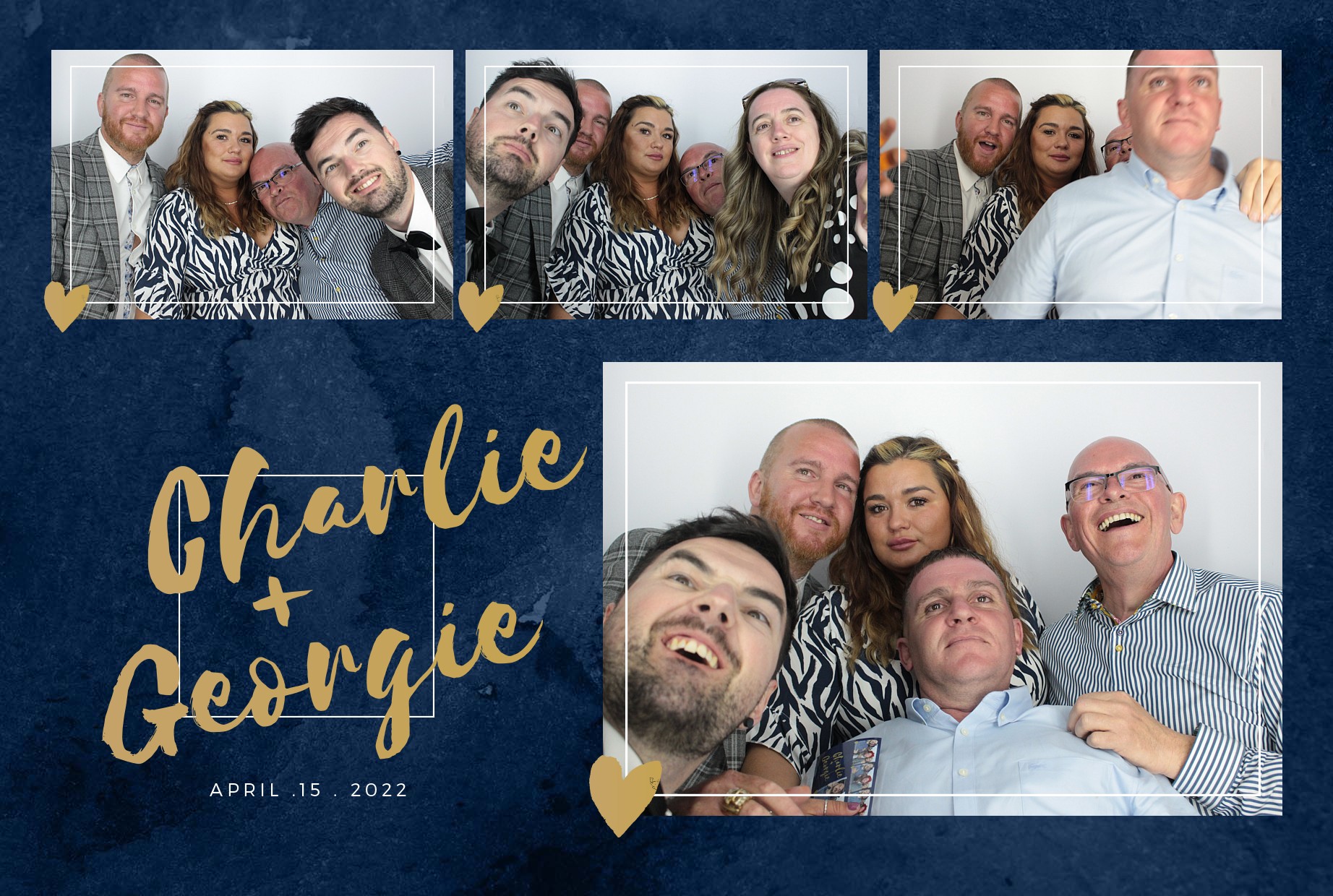 Charlie & Georgie's Wedding  | View more photos from the event at gallery.myphotoboothexperience.co.uk/u/MyPhotoBoothExperienceLtd/Charlie-Georgies-Wedding