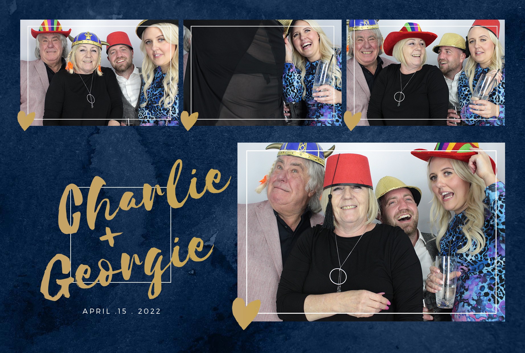 Charlie & Georgie's Wedding  | View more photos from the event at gallery.myphotoboothexperience.co.uk/u/MyPhotoBoothExperienceLtd/Charlie-Georgies-Wedding