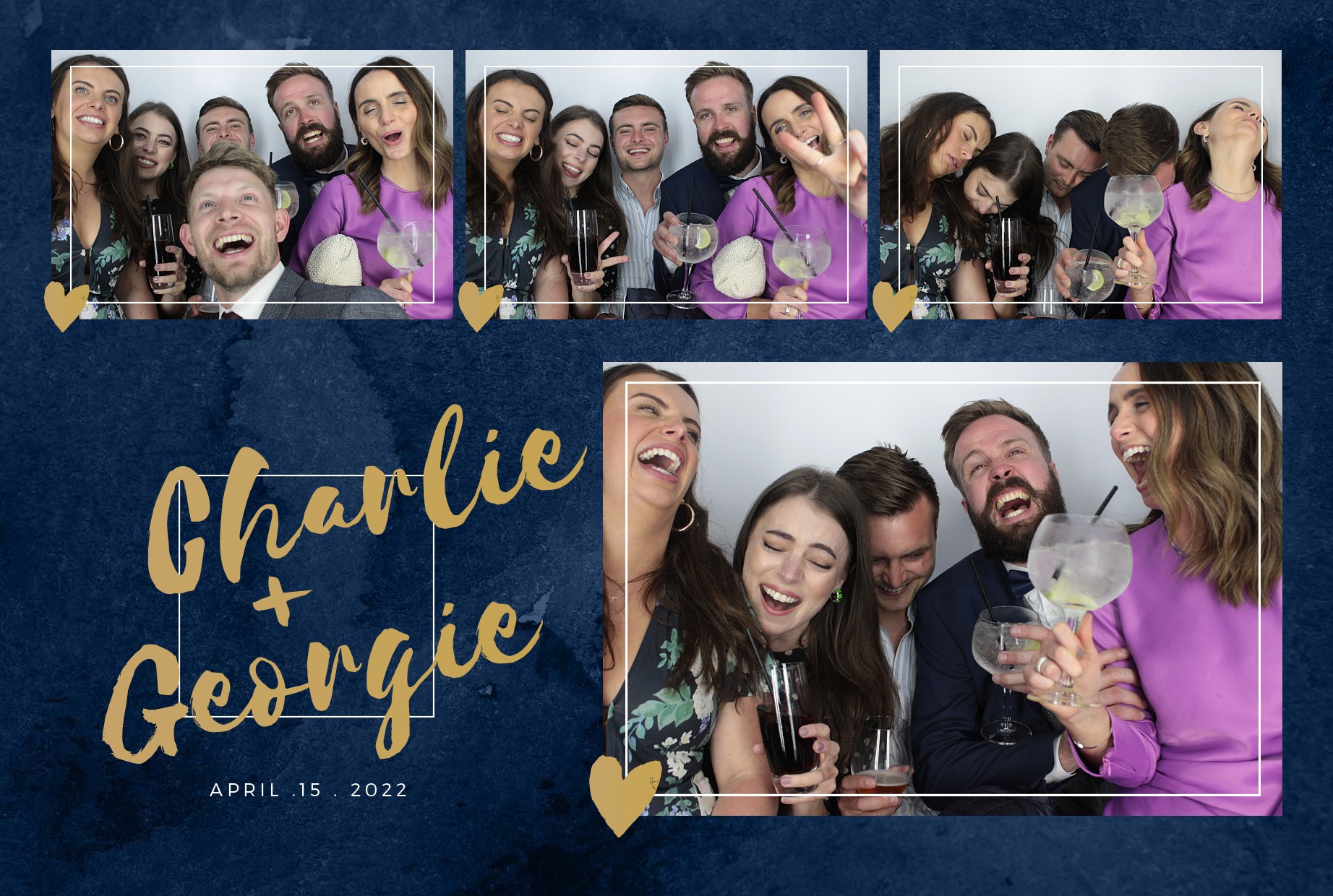 Charlie & Georgie's Wedding  | View more photos from the event at gallery.myphotoboothexperience.co.uk/u/MyPhotoBoothExperienceLtd/Charlie-Georgies-Wedding