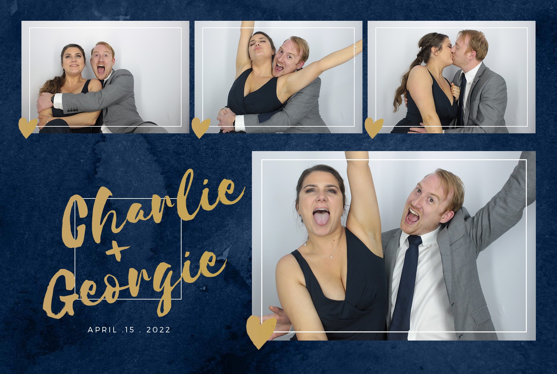 Charlie & Georgie's Wedding  | View more photos from the event at gallery.myphotoboothexperience.co.uk/u/MyPhotoBoothExperienceLtd/Charlie-Georgies-Wedding