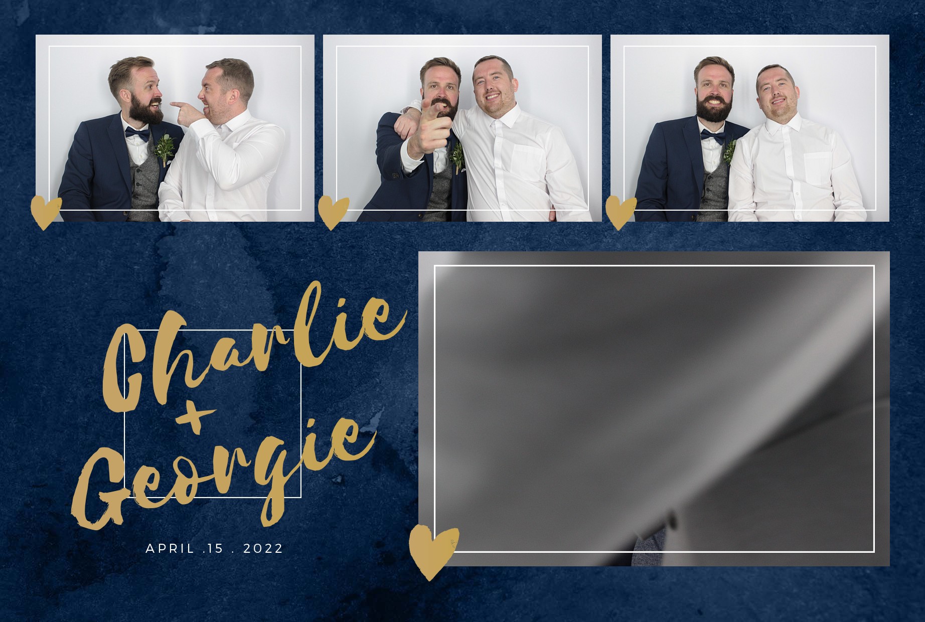 Charlie & Georgie's Wedding  | View more photos from the event at gallery.myphotoboothexperience.co.uk/u/MyPhotoBoothExperienceLtd/Charlie-Georgies-Wedding