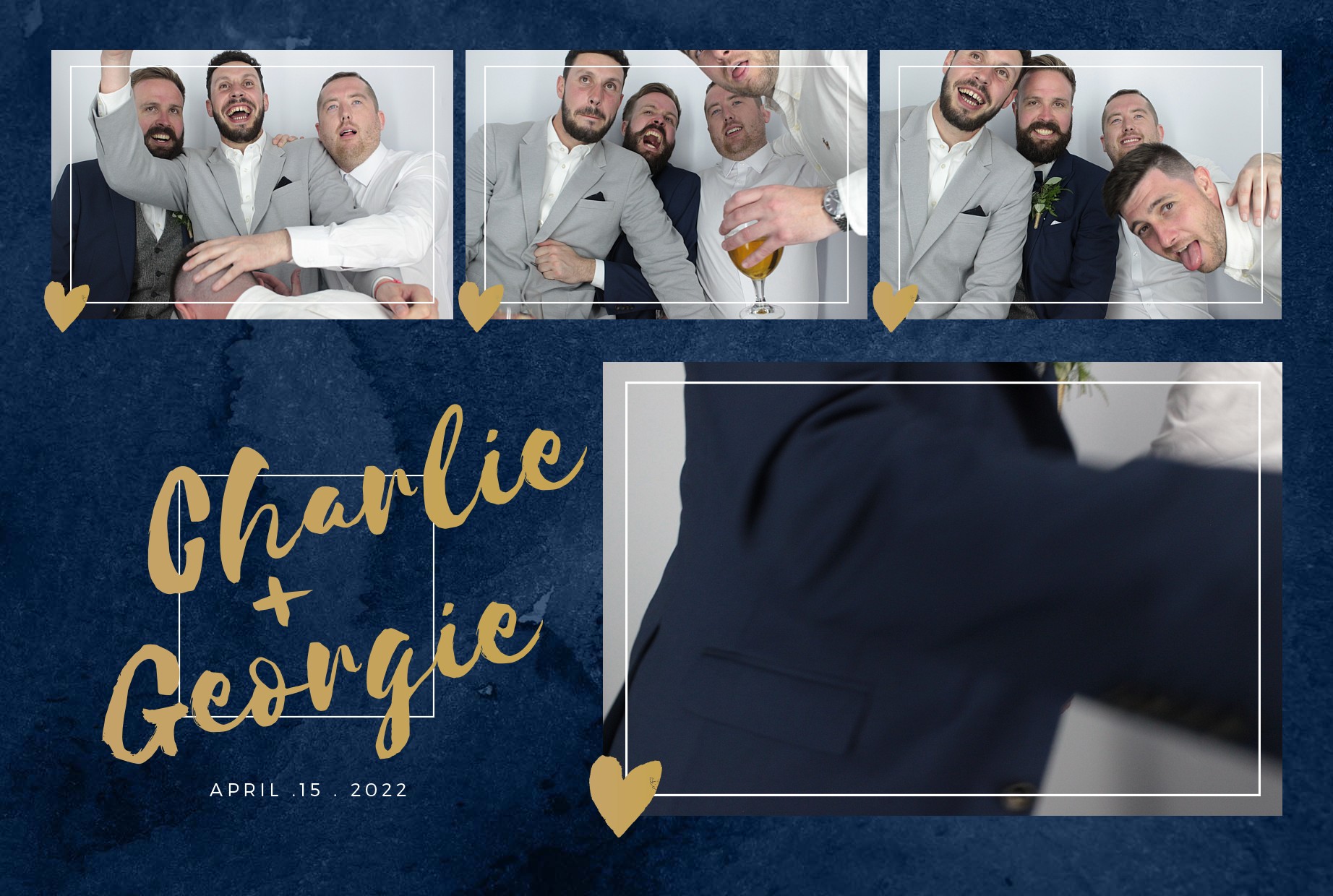 Charlie & Georgie's Wedding  | View more photos from the event at gallery.myphotoboothexperience.co.uk/u/MyPhotoBoothExperienceLtd/Charlie-Georgies-Wedding