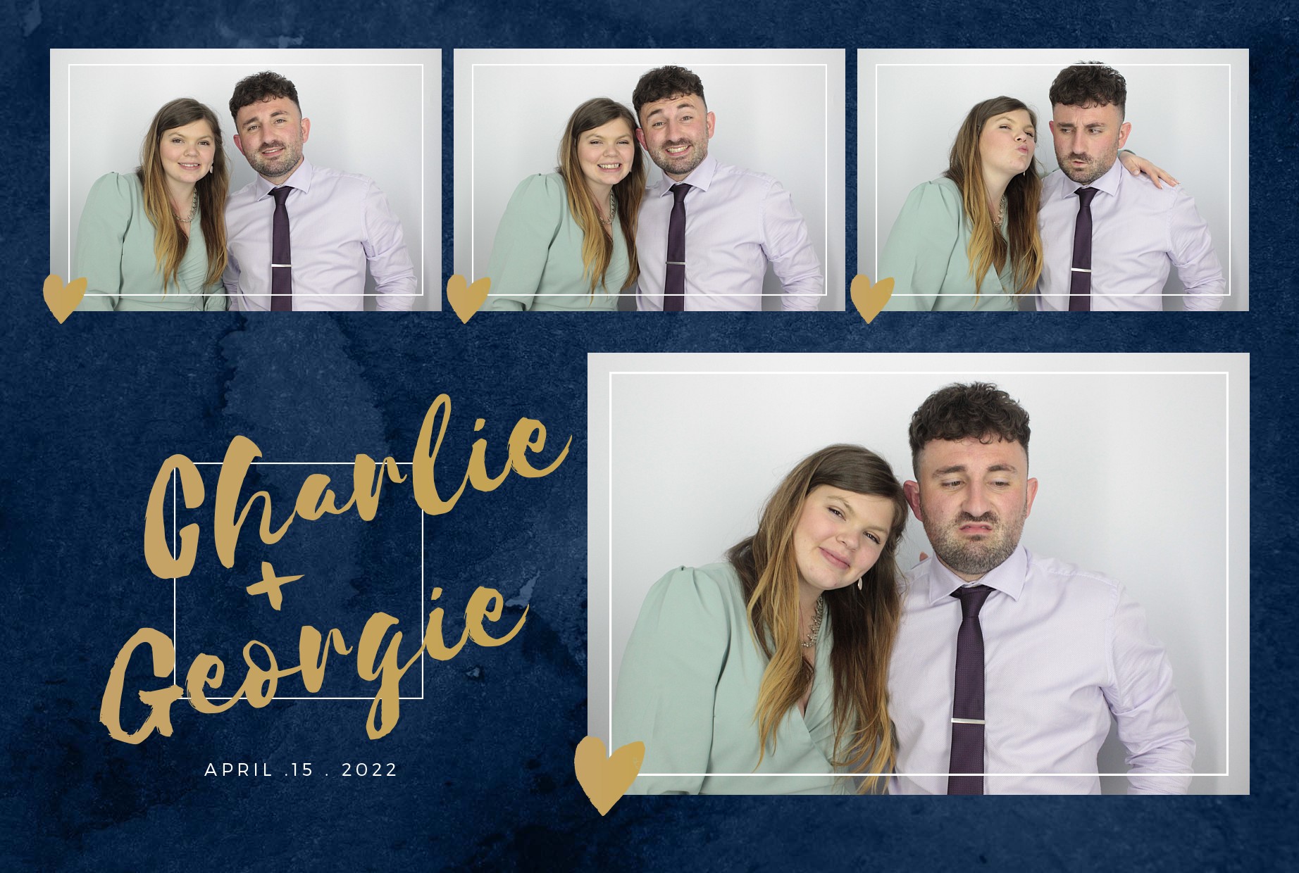 Charlie & Georgie's Wedding  | View more photos from the event at gallery.myphotoboothexperience.co.uk/u/MyPhotoBoothExperienceLtd/Charlie-Georgies-Wedding