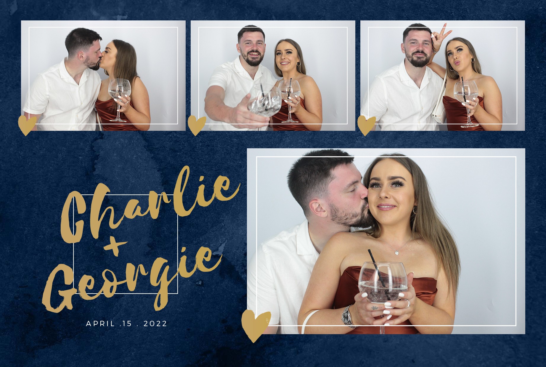 Charlie & Georgie's Wedding  | View more photos from the event at gallery.myphotoboothexperience.co.uk/u/MyPhotoBoothExperienceLtd/Charlie-Georgies-Wedding