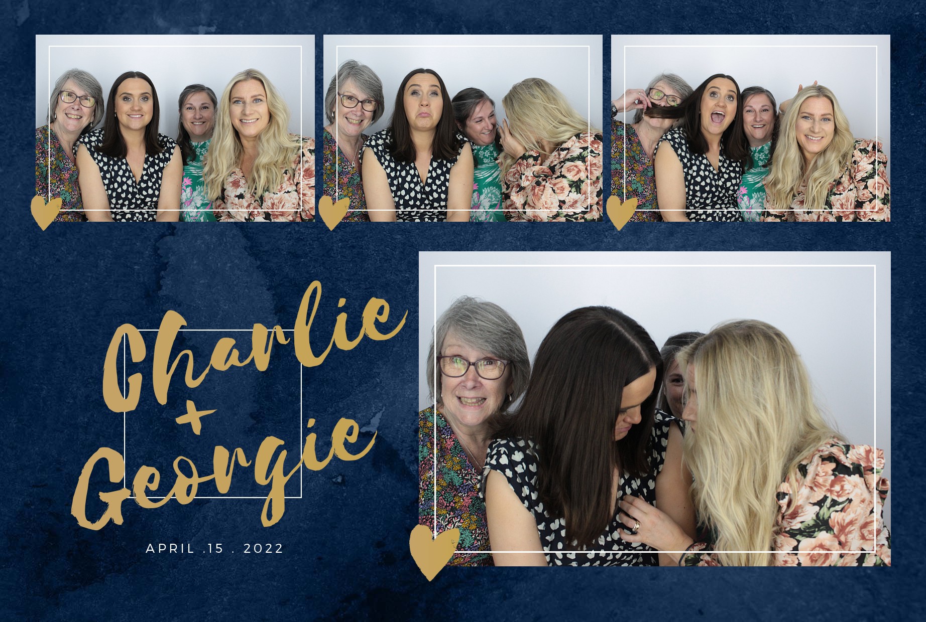 Charlie & Georgie's Wedding  | View more photos from the event at gallery.myphotoboothexperience.co.uk/u/MyPhotoBoothExperienceLtd/Charlie-Georgies-Wedding