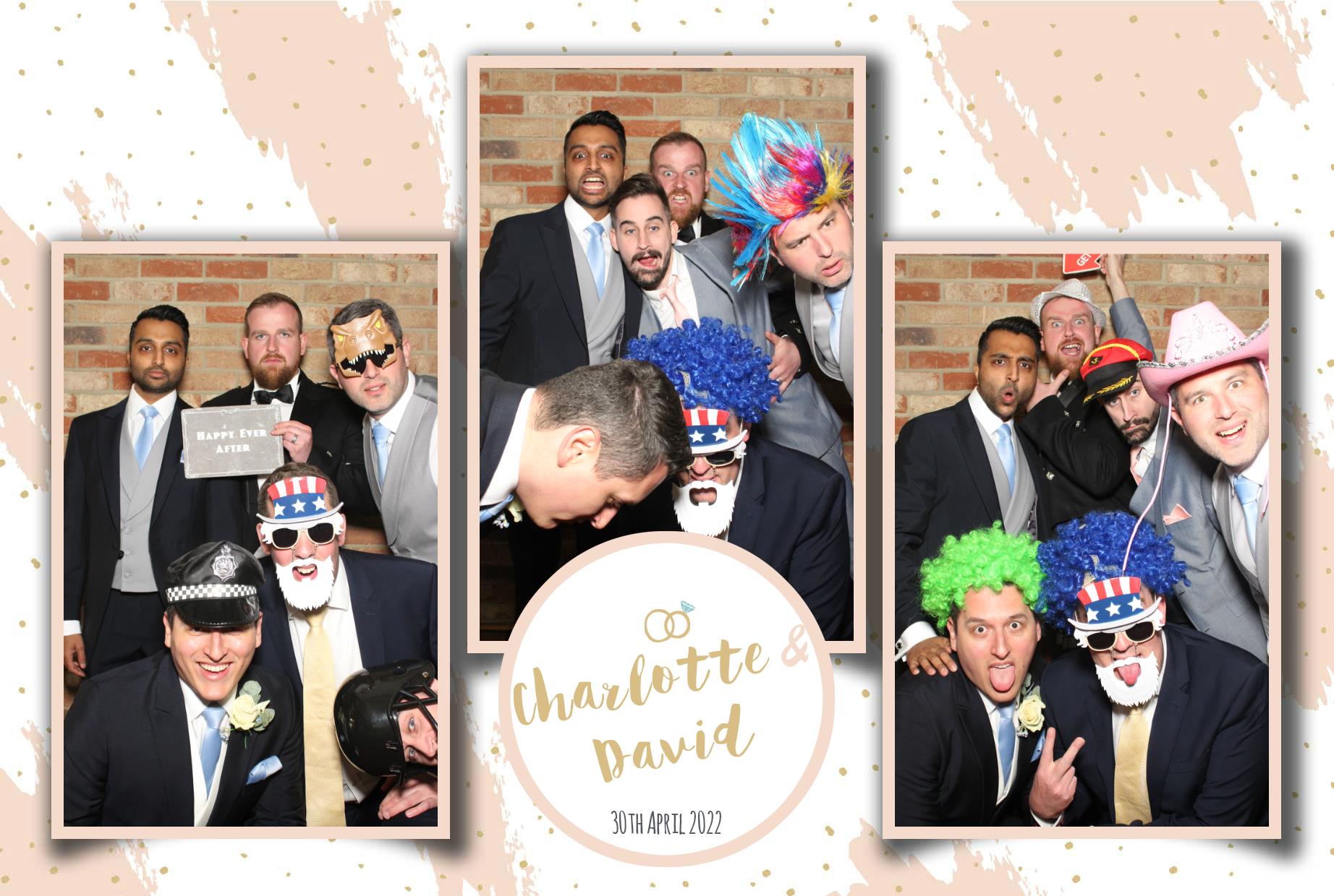 Charlotte & David's Wedding  | View more photos from the event at gallery.myphotoboothexperience.co.uk/u/MyPhotoBoothExperienceLtd/Charlotte-Davids-Wedding