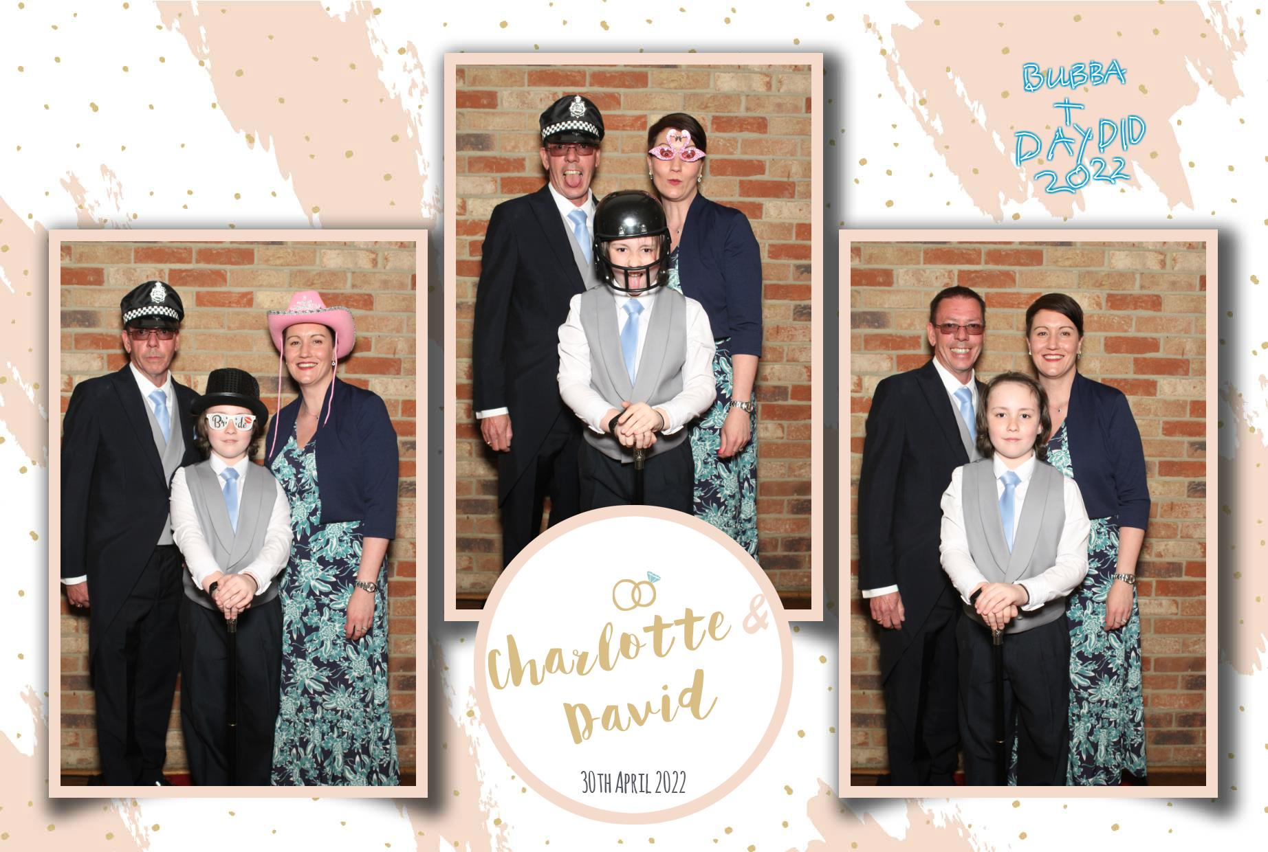 Charlotte & David's Wedding  | View more photos from the event at gallery.myphotoboothexperience.co.uk/u/MyPhotoBoothExperienceLtd/Charlotte-Davids-Wedding