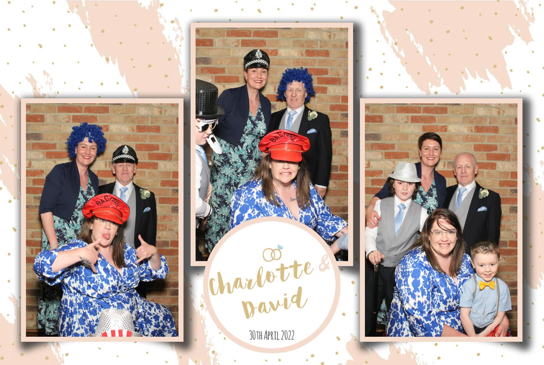 Charlotte & David's Wedding  | View more photos from the event at gallery.myphotoboothexperience.co.uk/u/MyPhotoBoothExperienceLtd/Charlotte-Davids-Wedding