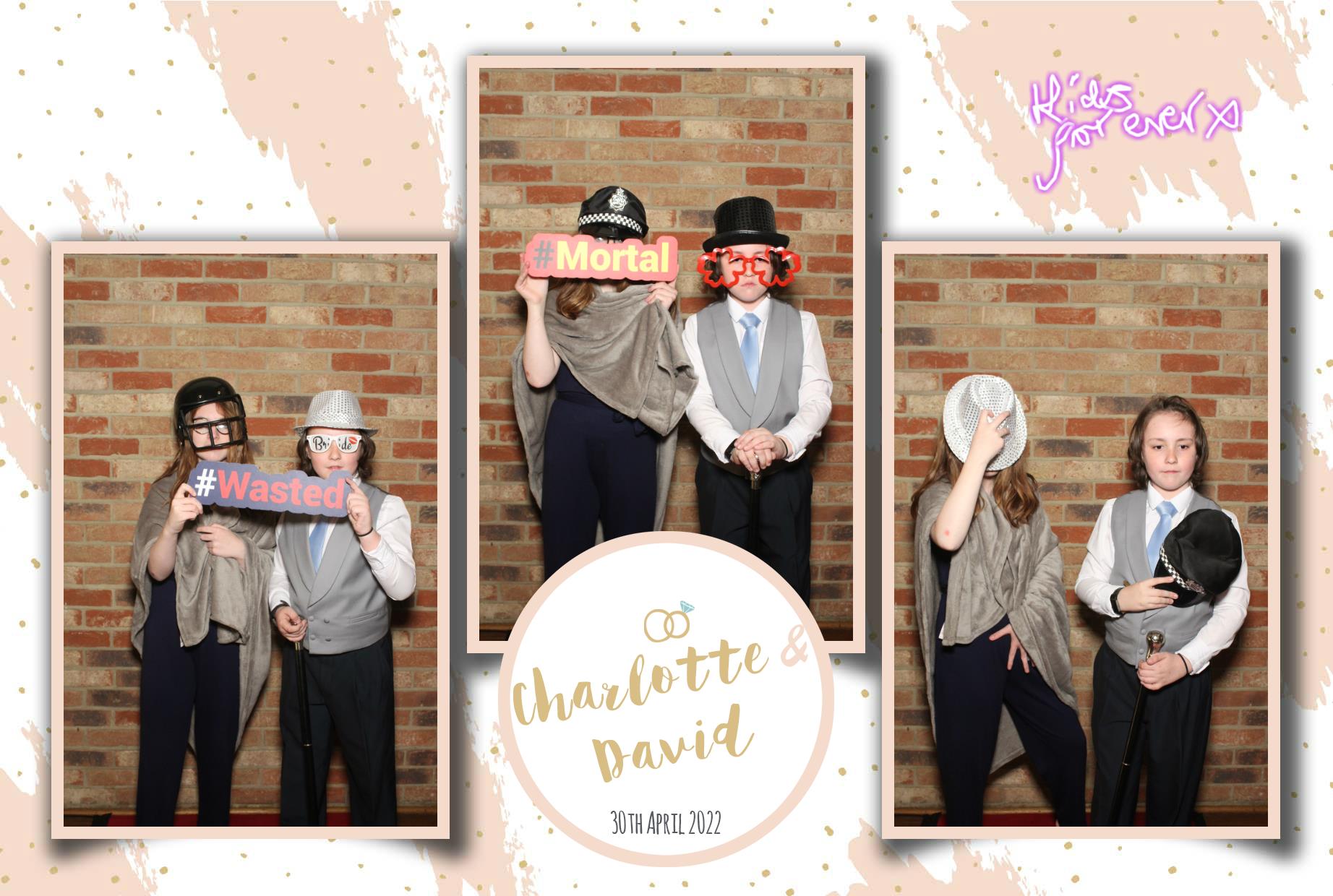 Charlotte & David's Wedding  | View more photos from the event at gallery.myphotoboothexperience.co.uk/u/MyPhotoBoothExperienceLtd/Charlotte-Davids-Wedding