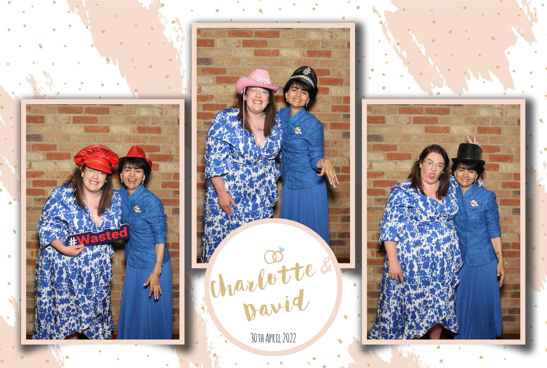 Charlotte & David's Wedding  | View more photos from the event at gallery.myphotoboothexperience.co.uk/u/MyPhotoBoothExperienceLtd/Charlotte-Davids-Wedding