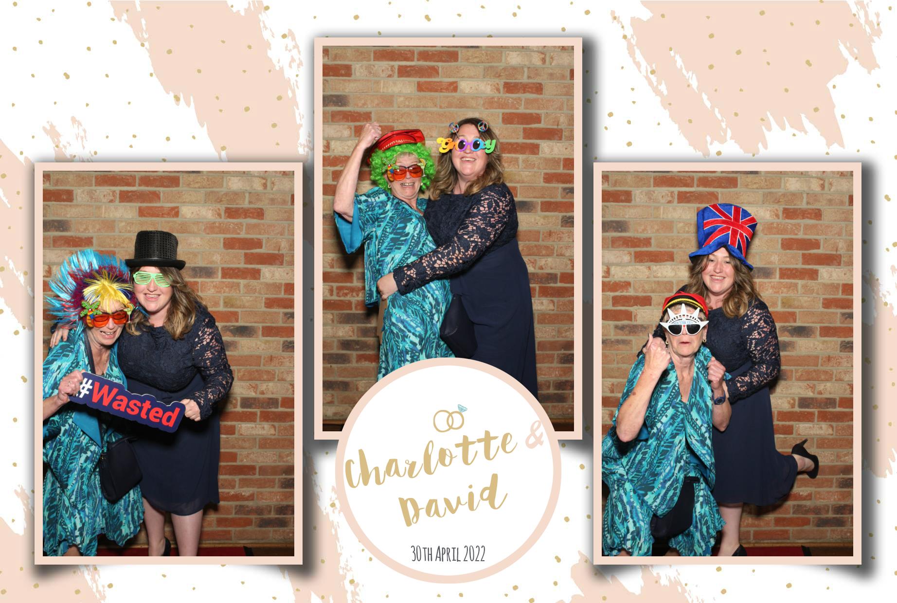 Charlotte & David's Wedding  | View more photos from the event at gallery.myphotoboothexperience.co.uk/u/MyPhotoBoothExperienceLtd/Charlotte-Davids-Wedding