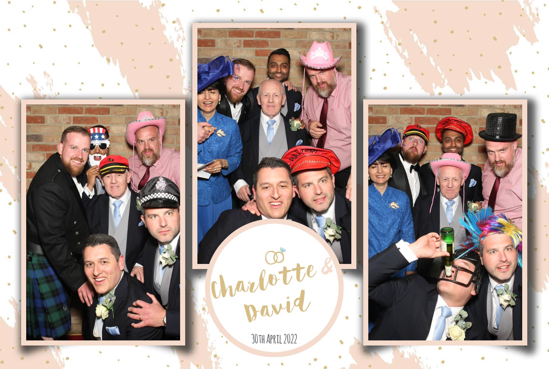 Charlotte & David's Wedding  | View more photos from the event at gallery.myphotoboothexperience.co.uk/u/MyPhotoBoothExperienceLtd/Charlotte-Davids-Wedding