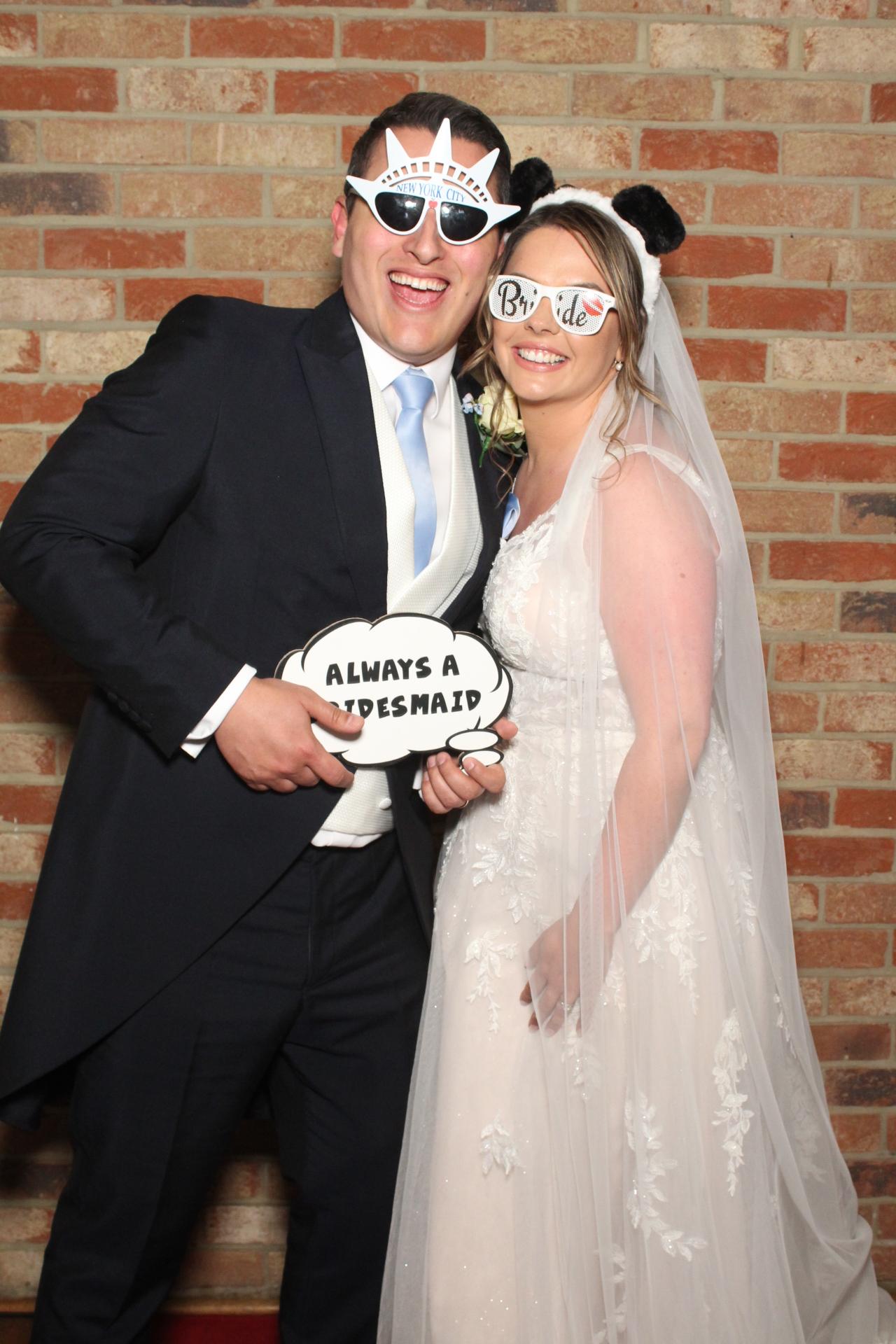 Charlotte & David's Wedding  | View more photos from the event at gallery.myphotoboothexperience.co.uk/u/MyPhotoBoothExperienceLtd/Charlotte-Davids-Wedding