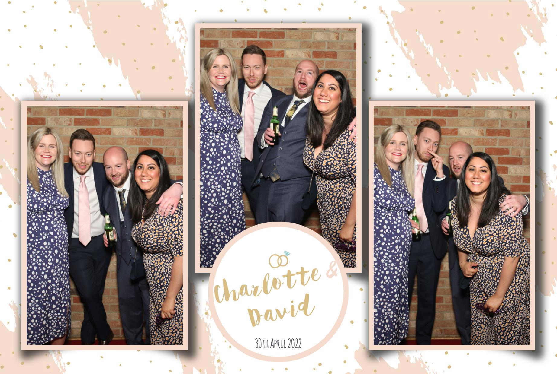 Charlotte & David's Wedding  | View more photos from the event at gallery.myphotoboothexperience.co.uk/u/MyPhotoBoothExperienceLtd/Charlotte-Davids-Wedding