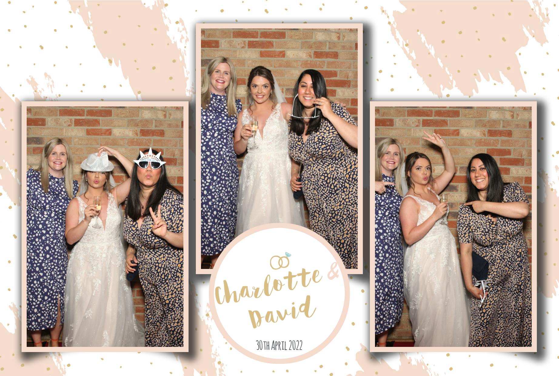 Charlotte & David's Wedding  | View more photos from the event at gallery.myphotoboothexperience.co.uk/u/MyPhotoBoothExperienceLtd/Charlotte-Davids-Wedding
