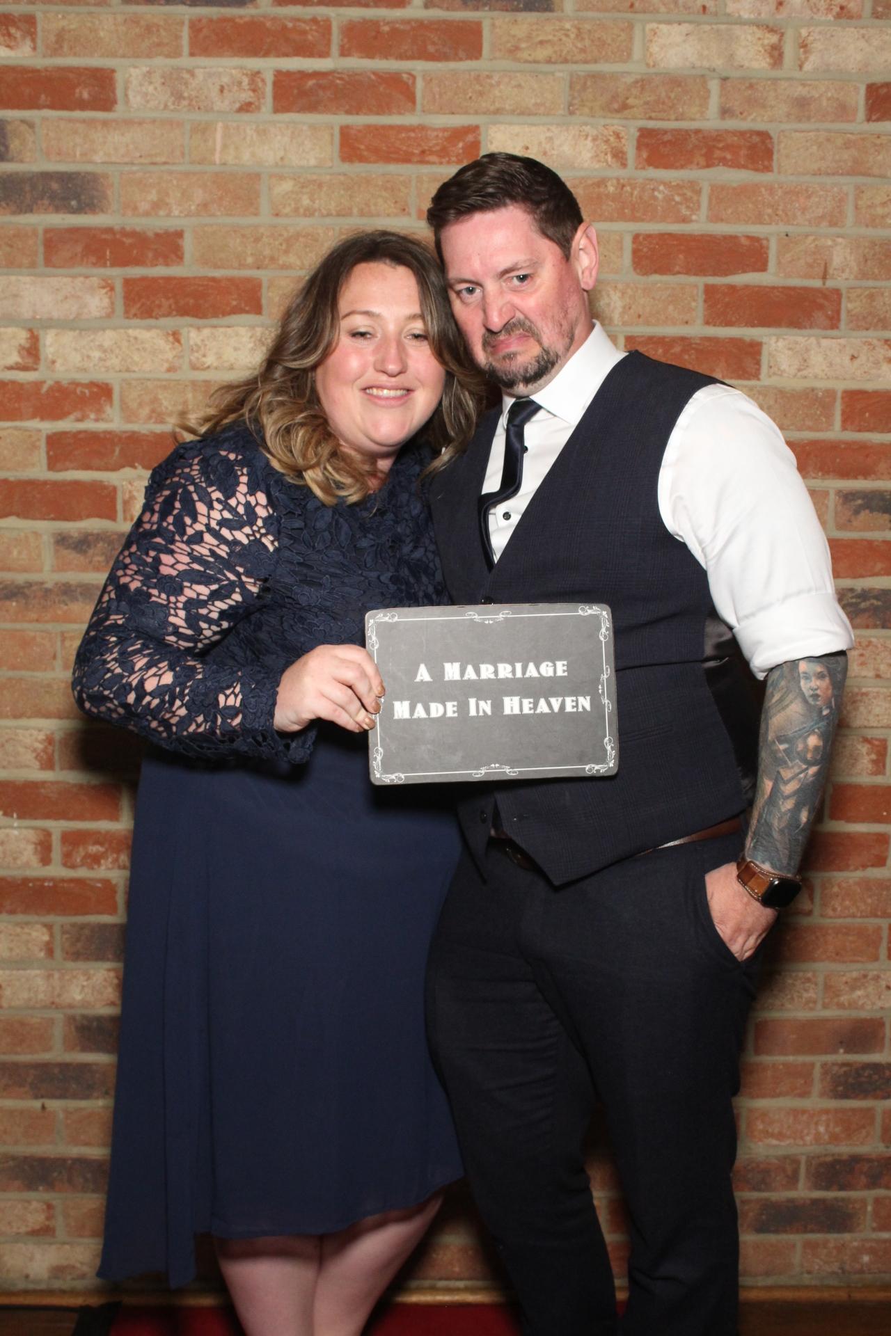 Charlotte & David's Wedding  | View more photos from the event at gallery.myphotoboothexperience.co.uk/u/MyPhotoBoothExperienceLtd/Charlotte-Davids-Wedding
