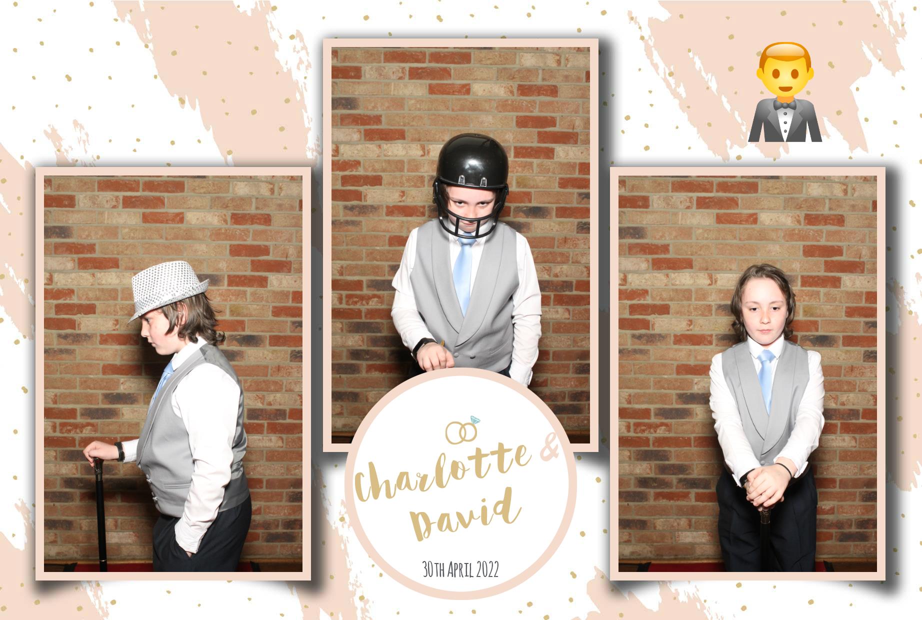 Charlotte & David's Wedding  | View more photos from the event at gallery.myphotoboothexperience.co.uk/u/MyPhotoBoothExperienceLtd/Charlotte-Davids-Wedding