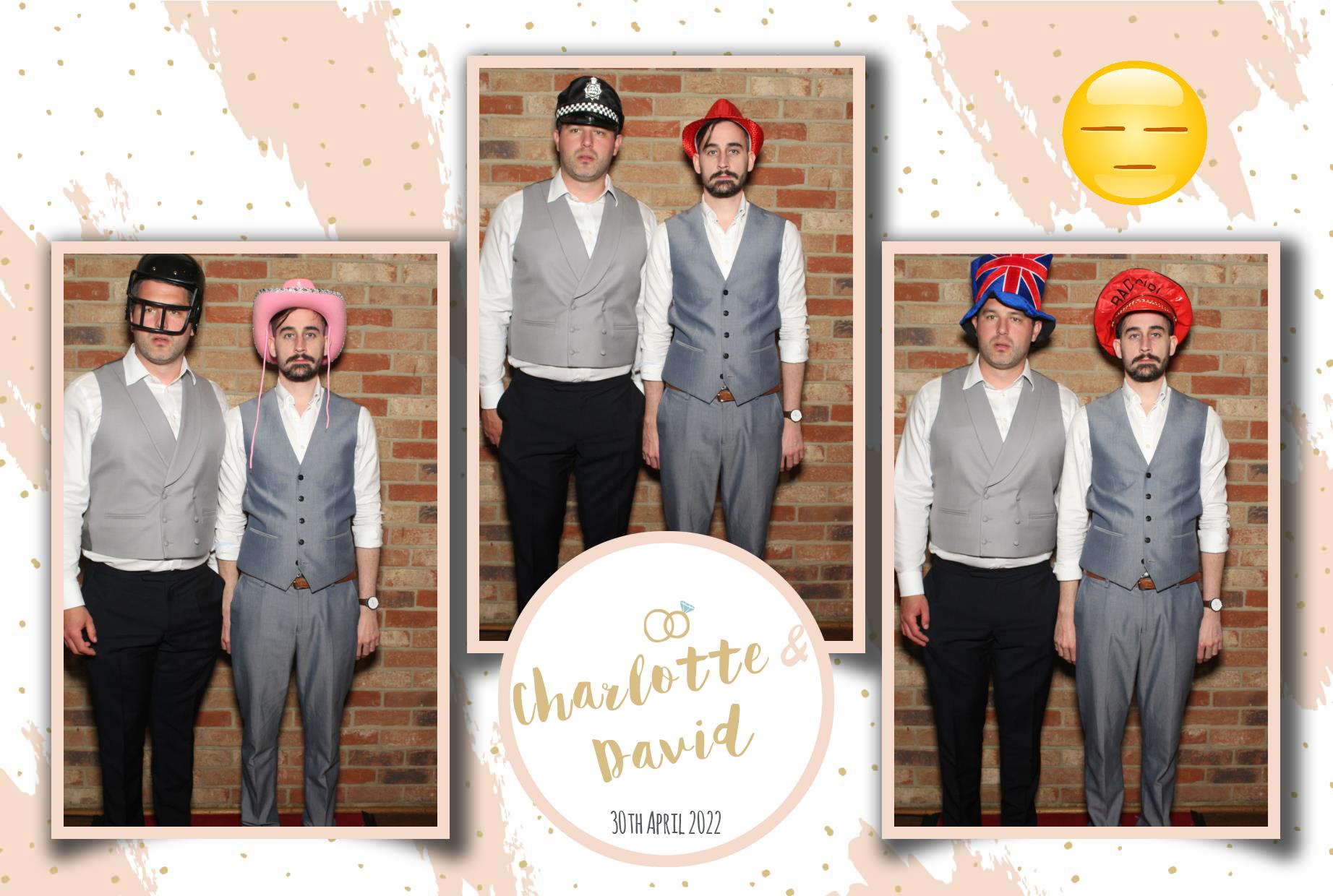 Charlotte & David's Wedding  | View more photos from the event at gallery.myphotoboothexperience.co.uk/u/MyPhotoBoothExperienceLtd/Charlotte-Davids-Wedding