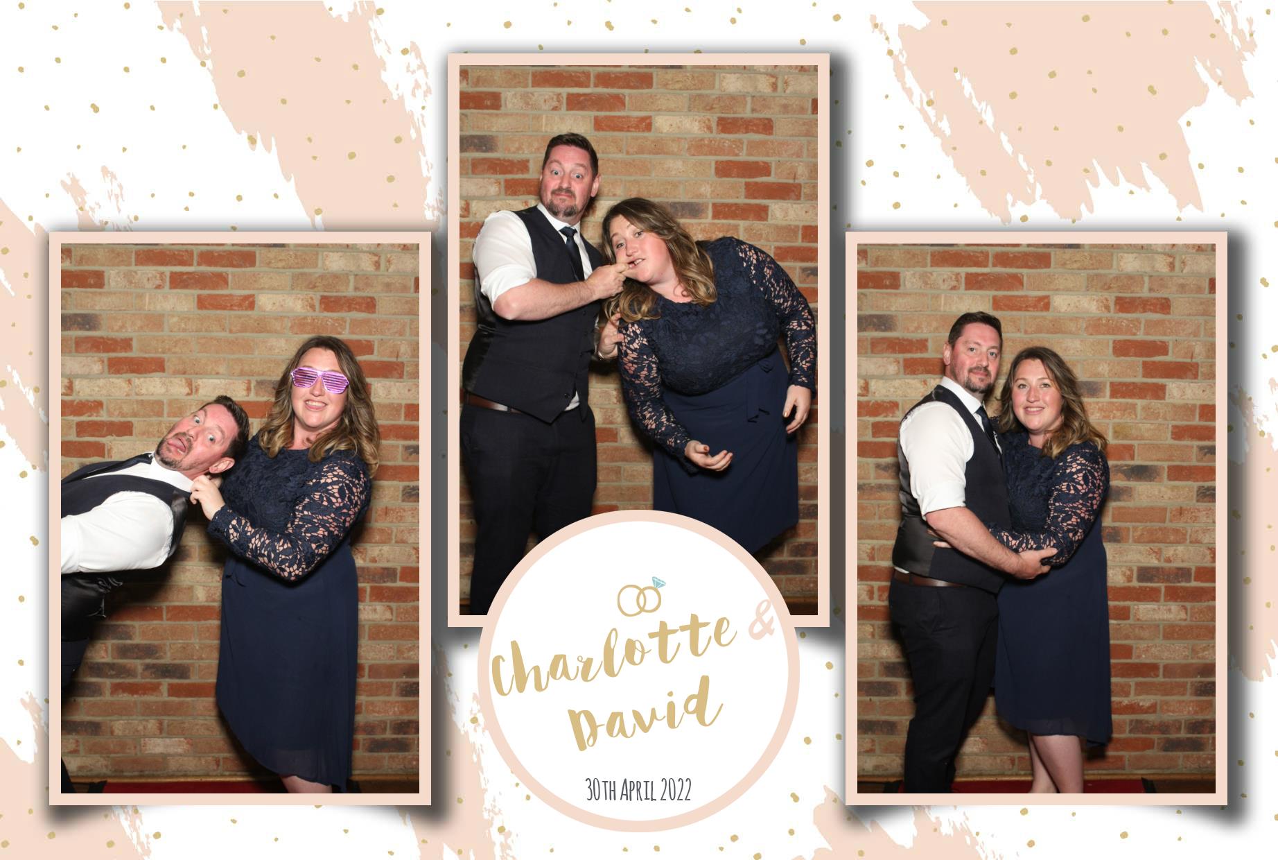 Charlotte & David's Wedding  | View more photos from the event at gallery.myphotoboothexperience.co.uk/u/MyPhotoBoothExperienceLtd/Charlotte-Davids-Wedding