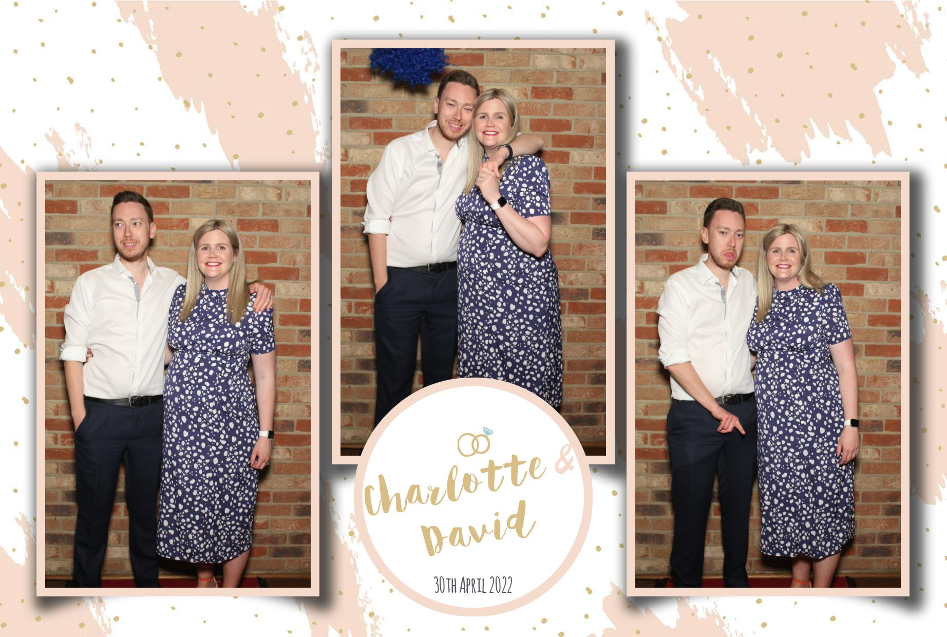 Charlotte & David's Wedding  | View more photos from the event at gallery.myphotoboothexperience.co.uk/u/MyPhotoBoothExperienceLtd/Charlotte-Davids-Wedding