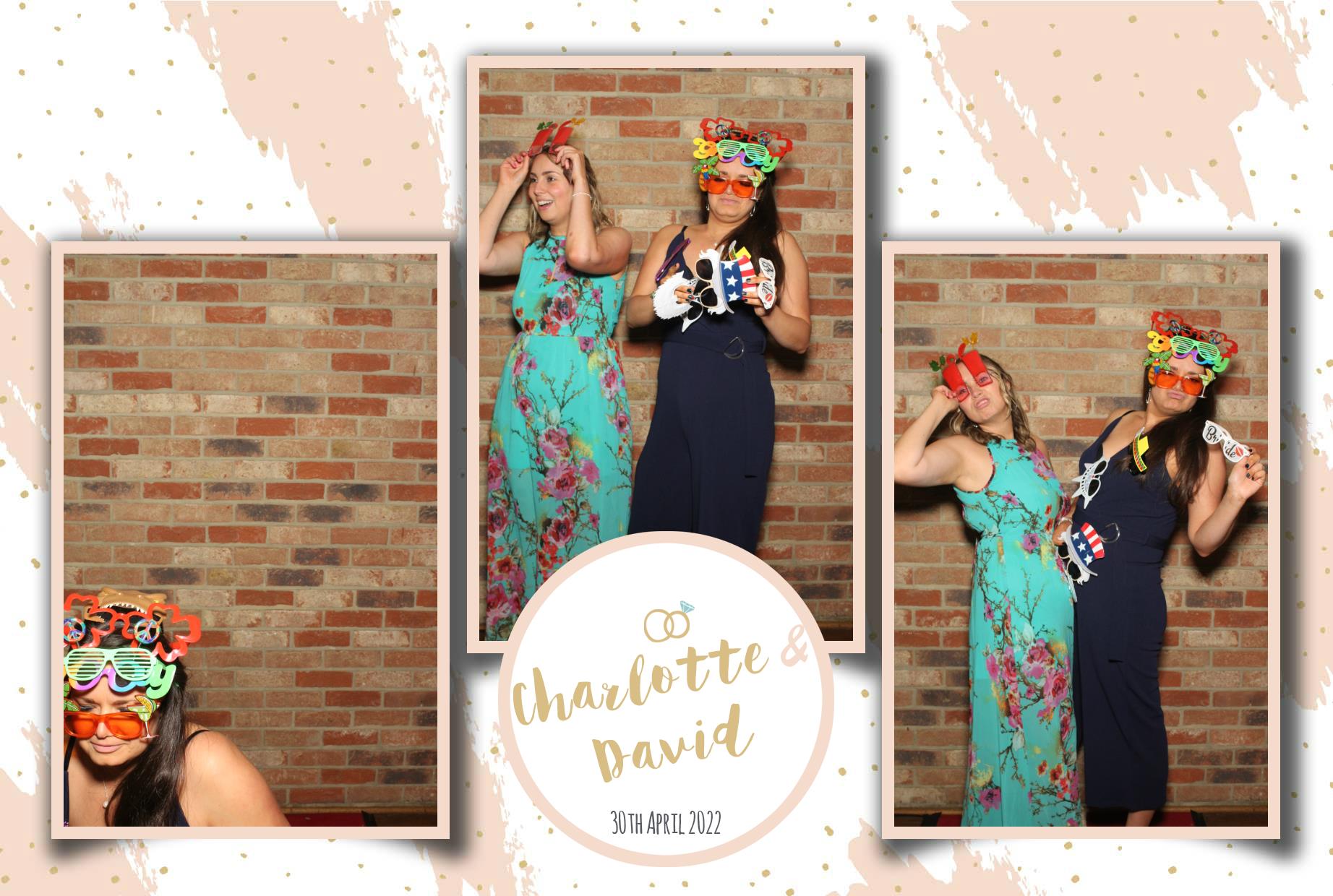 Charlotte & David's Wedding  | View more photos from the event at gallery.myphotoboothexperience.co.uk/u/MyPhotoBoothExperienceLtd/Charlotte-Davids-Wedding