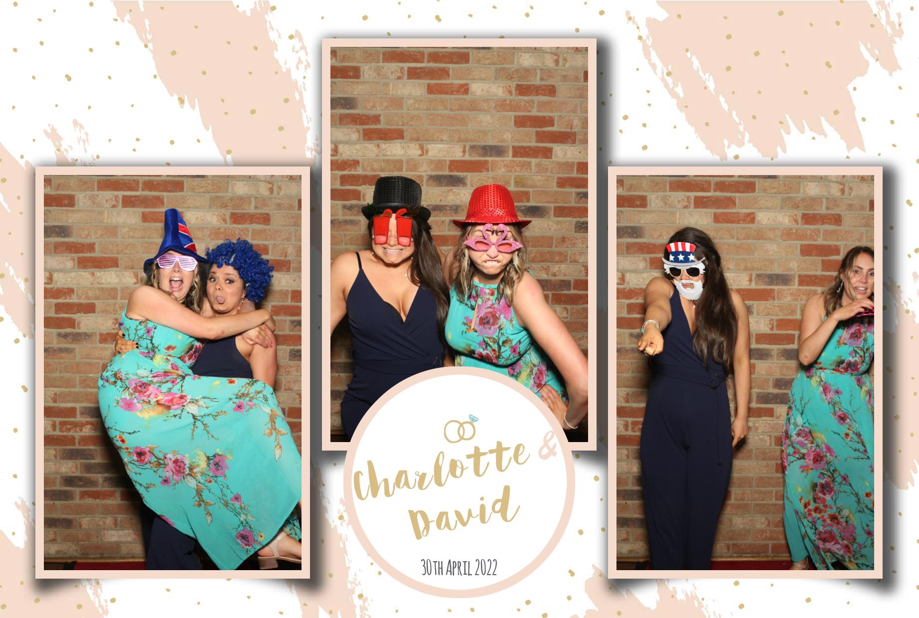 Charlotte & David's Wedding  | View more photos from the event at gallery.myphotoboothexperience.co.uk/u/MyPhotoBoothExperienceLtd/Charlotte-Davids-Wedding