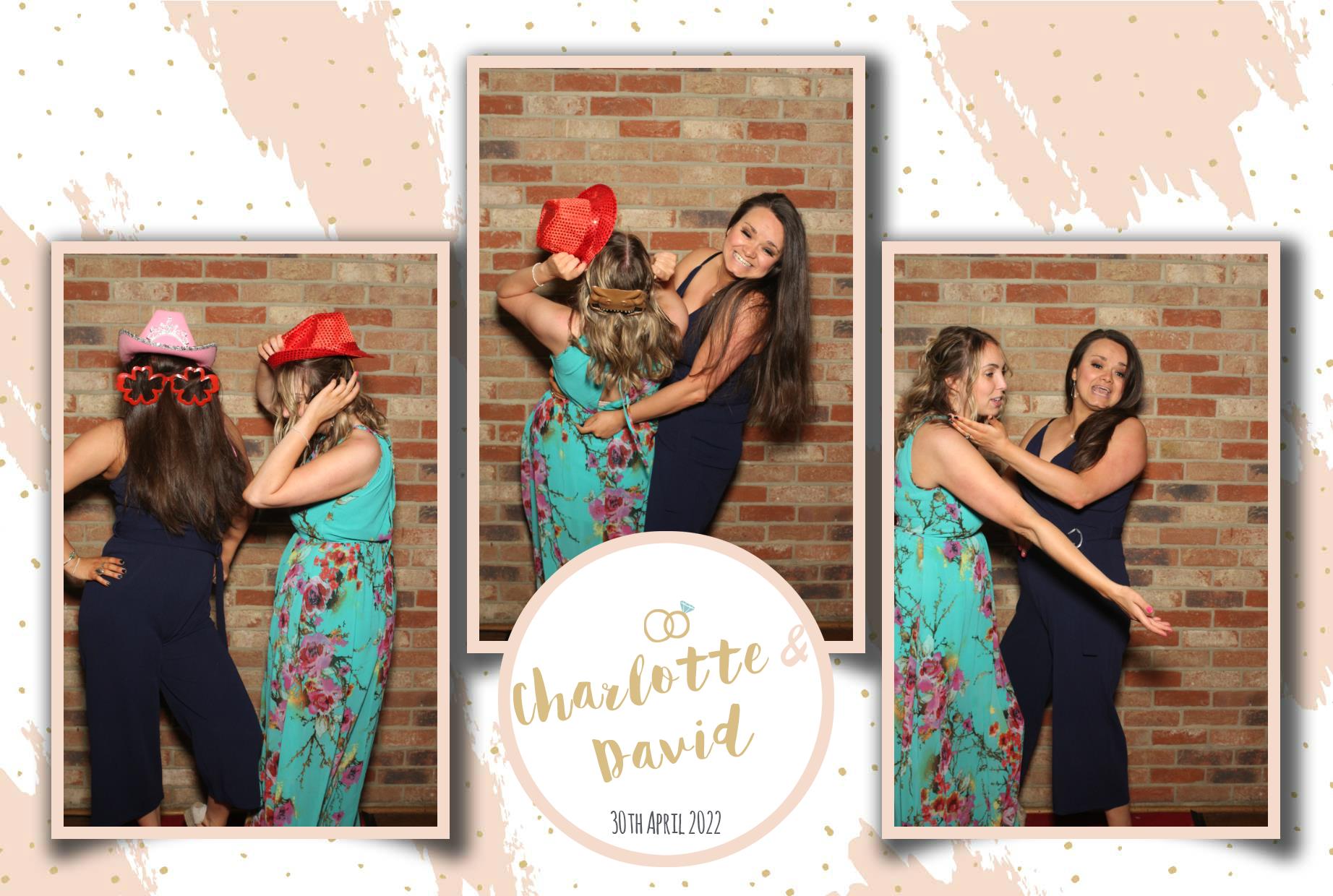 Charlotte & David's Wedding  | View more photos from the event at gallery.myphotoboothexperience.co.uk/u/MyPhotoBoothExperienceLtd/Charlotte-Davids-Wedding