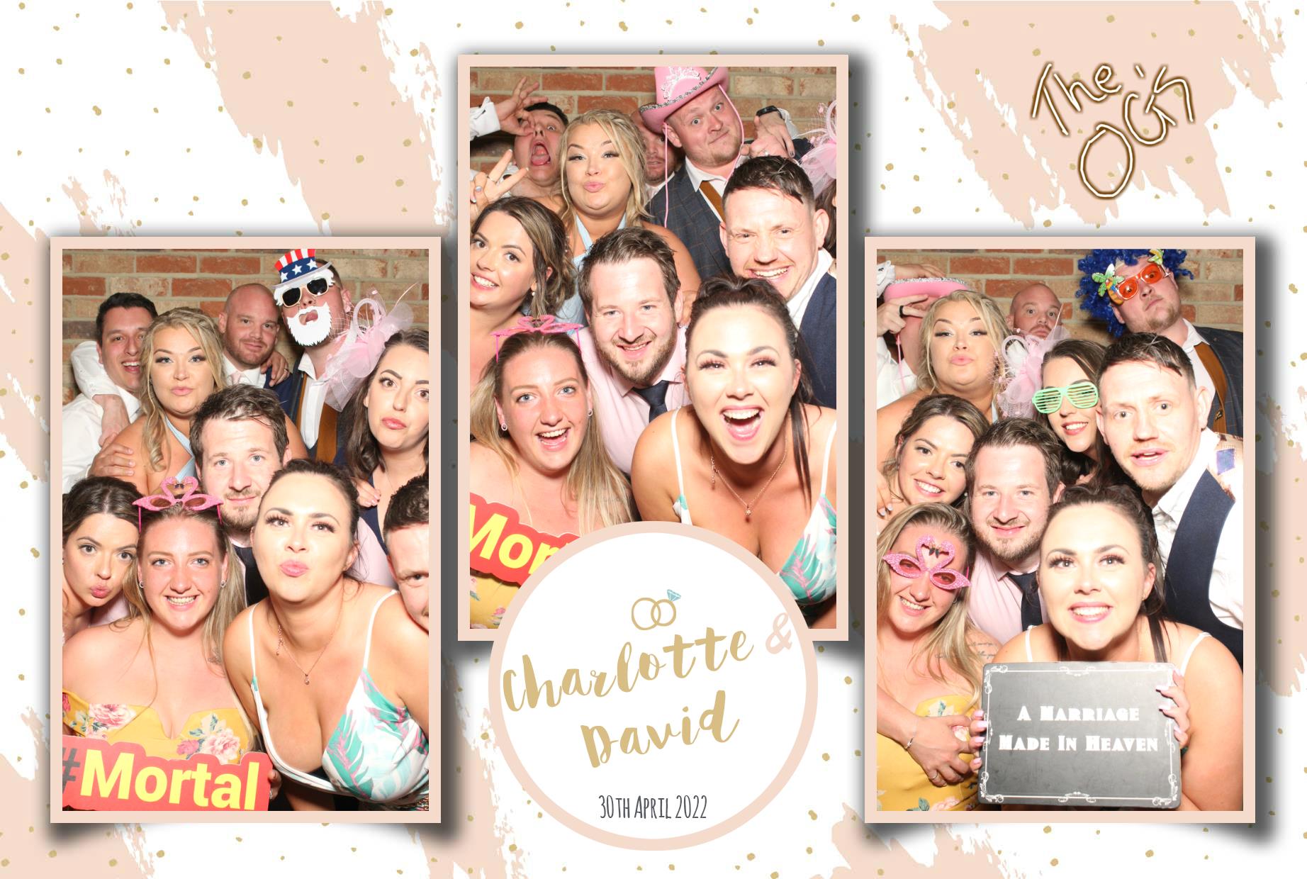 Charlotte & David's Wedding  | View more photos from the event at gallery.myphotoboothexperience.co.uk/u/MyPhotoBoothExperienceLtd/Charlotte-Davids-Wedding