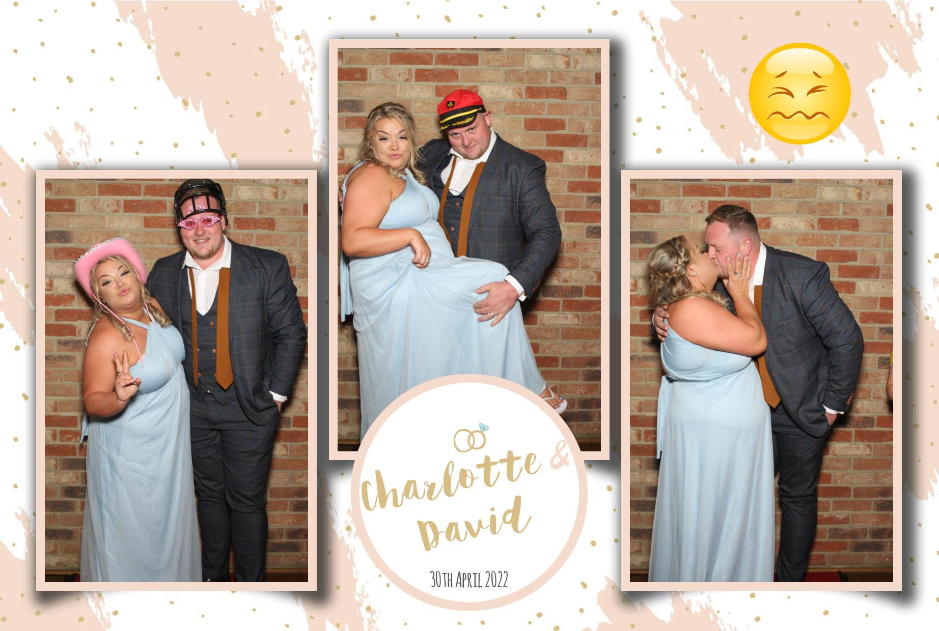 Charlotte & David's Wedding  | View more photos from the event at gallery.myphotoboothexperience.co.uk/u/MyPhotoBoothExperienceLtd/Charlotte-Davids-Wedding