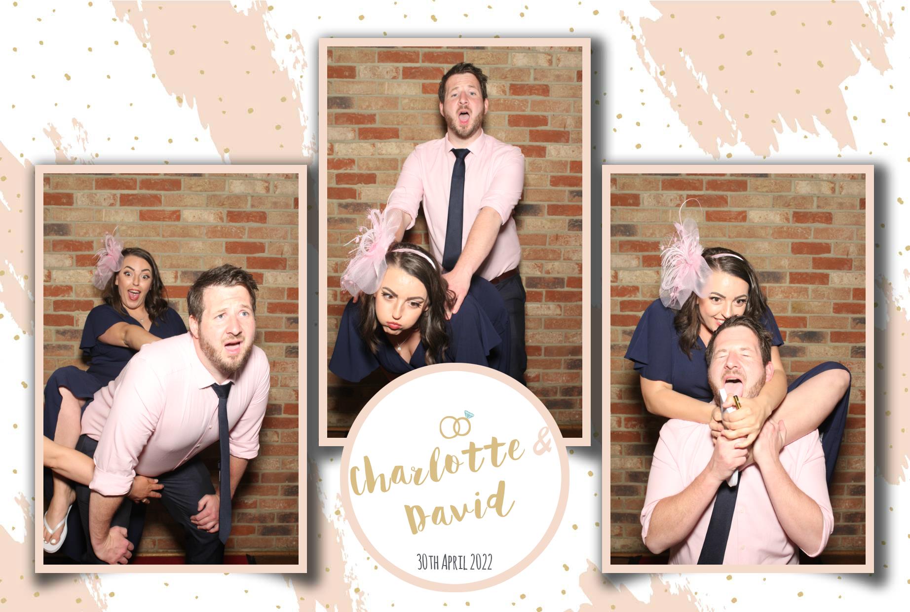 Charlotte & David's Wedding  | View more photos from the event at gallery.myphotoboothexperience.co.uk/u/MyPhotoBoothExperienceLtd/Charlotte-Davids-Wedding