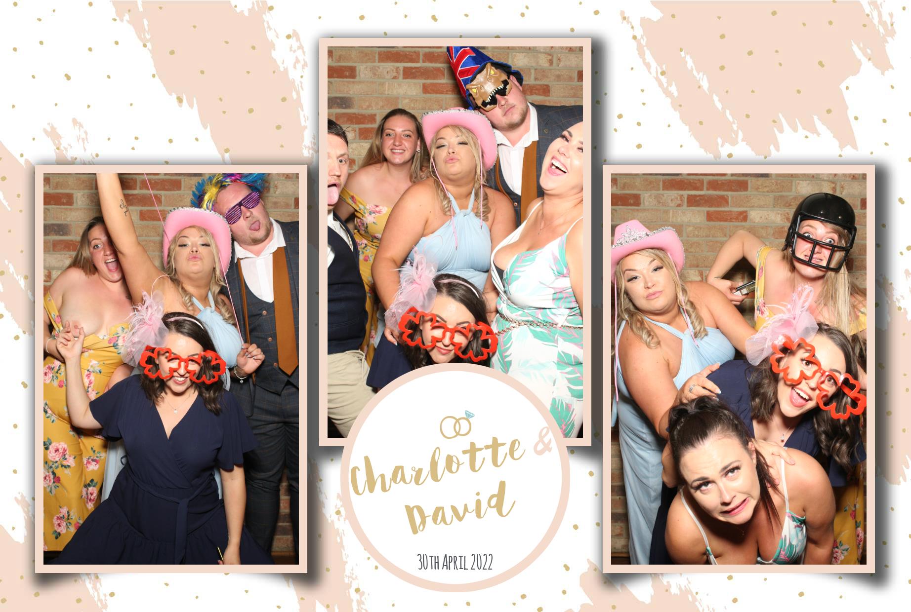 Charlotte & David's Wedding  | View more photos from the event at gallery.myphotoboothexperience.co.uk/u/MyPhotoBoothExperienceLtd/Charlotte-Davids-Wedding
