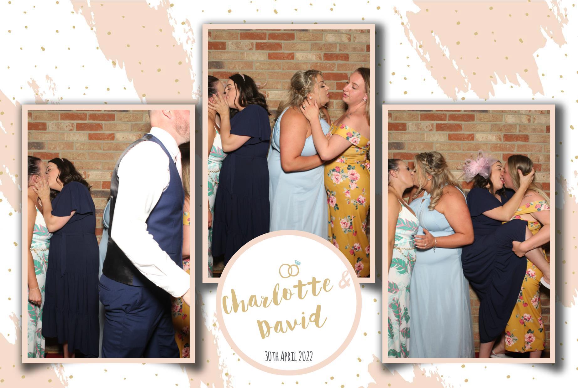 Charlotte & David's Wedding  | View more photos from the event at gallery.myphotoboothexperience.co.uk/u/MyPhotoBoothExperienceLtd/Charlotte-Davids-Wedding