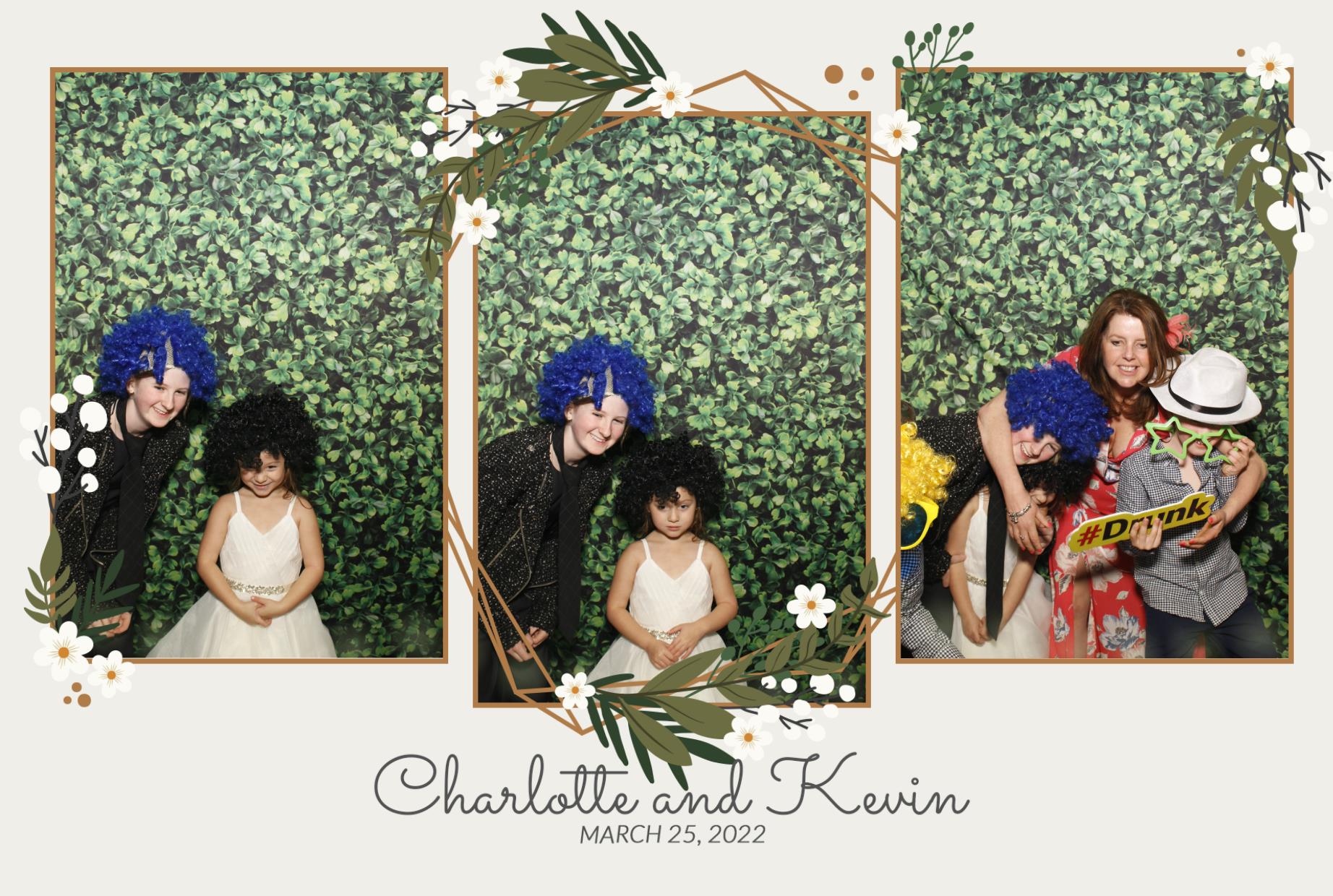 Charlotte & Kevin's Wedding  | View more photos from the event at gallery.myphotoboothexperience.co.uk/u/MyPhotoBoothExperienceLtd/Charlotte-Kevins-Wedding