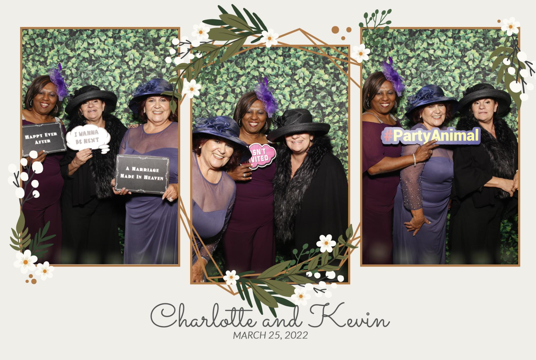 Charlotte & Kevin's Wedding  | View more photos from the event at gallery.myphotoboothexperience.co.uk/u/MyPhotoBoothExperienceLtd/Charlotte-Kevins-Wedding
