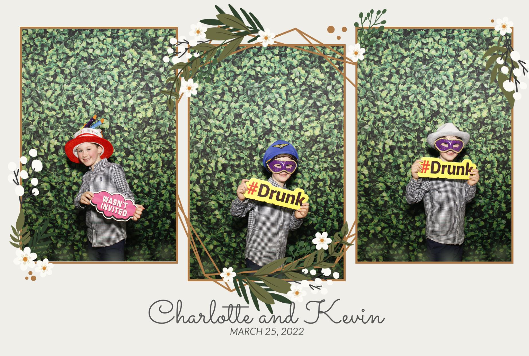 Charlotte & Kevin's Wedding  | View more photos from the event at gallery.myphotoboothexperience.co.uk/u/MyPhotoBoothExperienceLtd/Charlotte-Kevins-Wedding