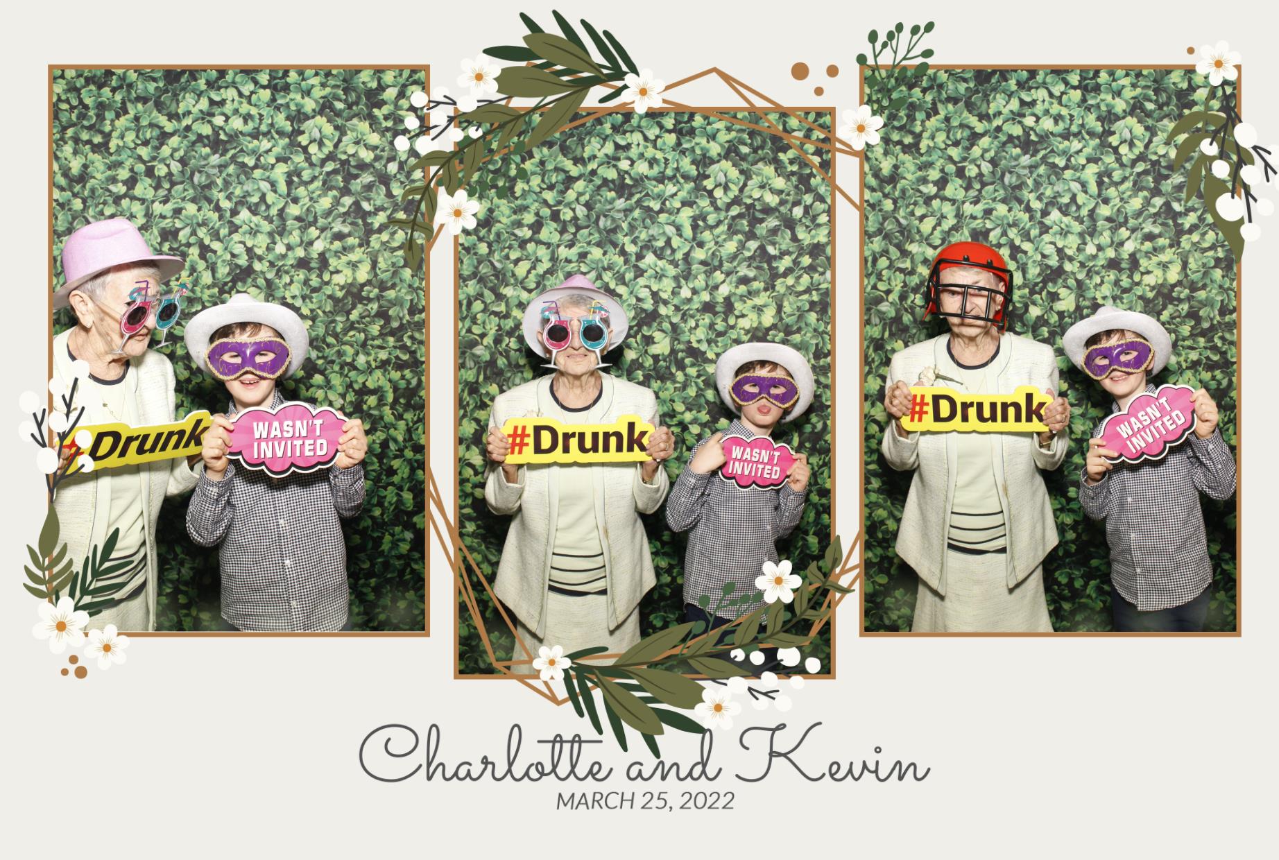 Charlotte & Kevin's Wedding  | View more photos from the event at gallery.myphotoboothexperience.co.uk/u/MyPhotoBoothExperienceLtd/Charlotte-Kevins-Wedding