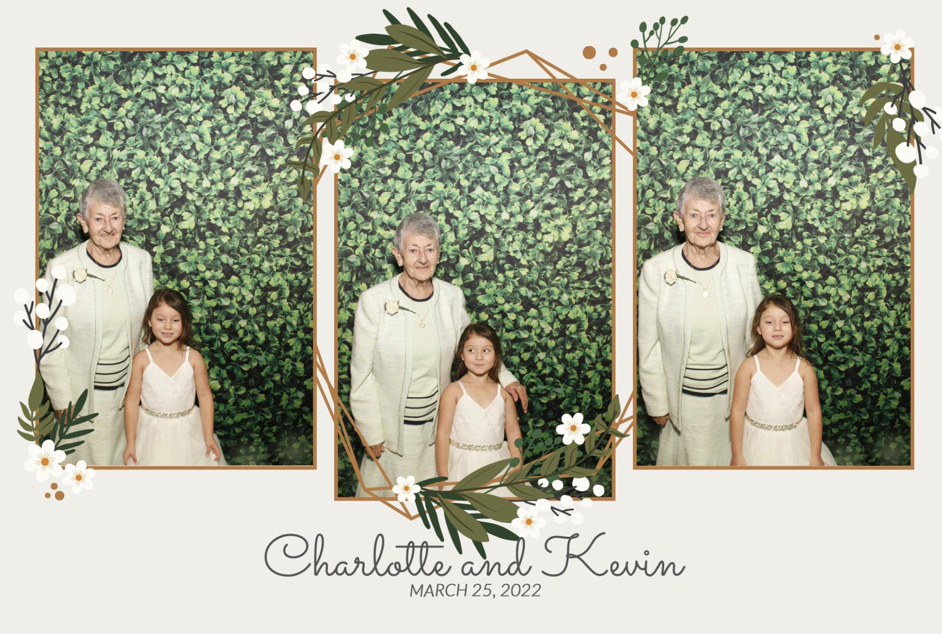 Charlotte & Kevin's Wedding  | View more photos from the event at gallery.myphotoboothexperience.co.uk/u/MyPhotoBoothExperienceLtd/Charlotte-Kevins-Wedding