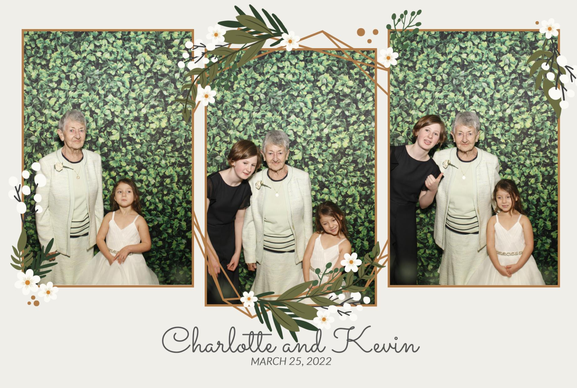 Charlotte & Kevin's Wedding  | View more photos from the event at gallery.myphotoboothexperience.co.uk/u/MyPhotoBoothExperienceLtd/Charlotte-Kevins-Wedding