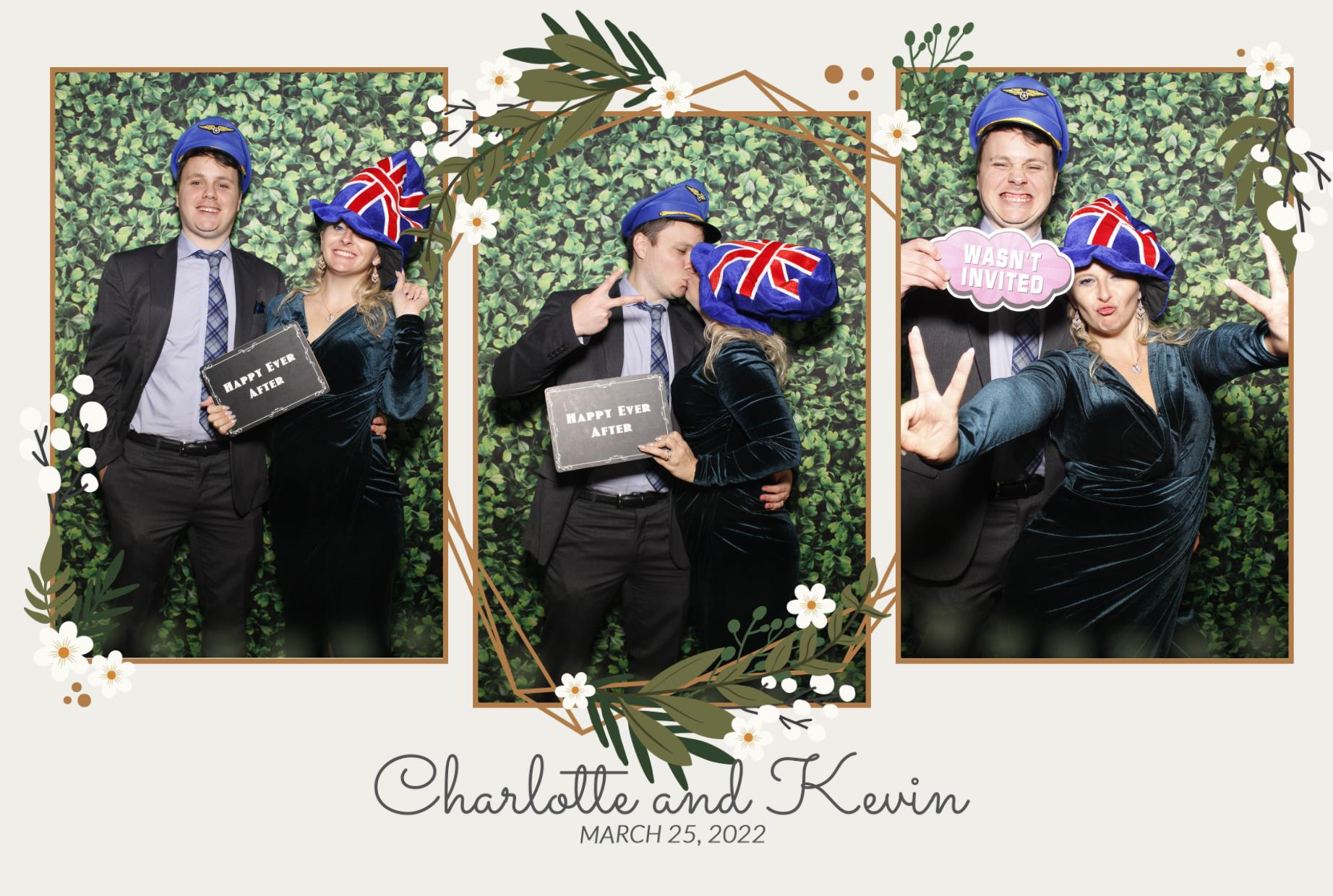 Charlotte & Kevin's Wedding  | View more photos from the event at gallery.myphotoboothexperience.co.uk/u/MyPhotoBoothExperienceLtd/Charlotte-Kevins-Wedding