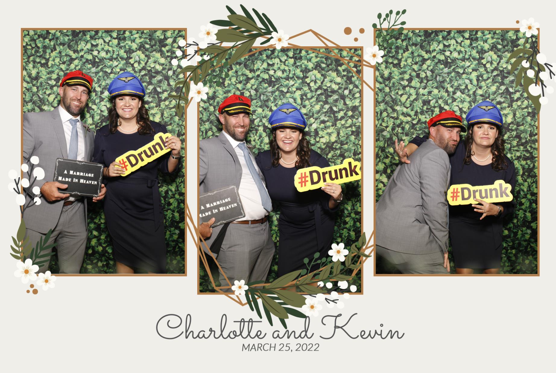 Charlotte & Kevin's Wedding  | View more photos from the event at gallery.myphotoboothexperience.co.uk/u/MyPhotoBoothExperienceLtd/Charlotte-Kevins-Wedding