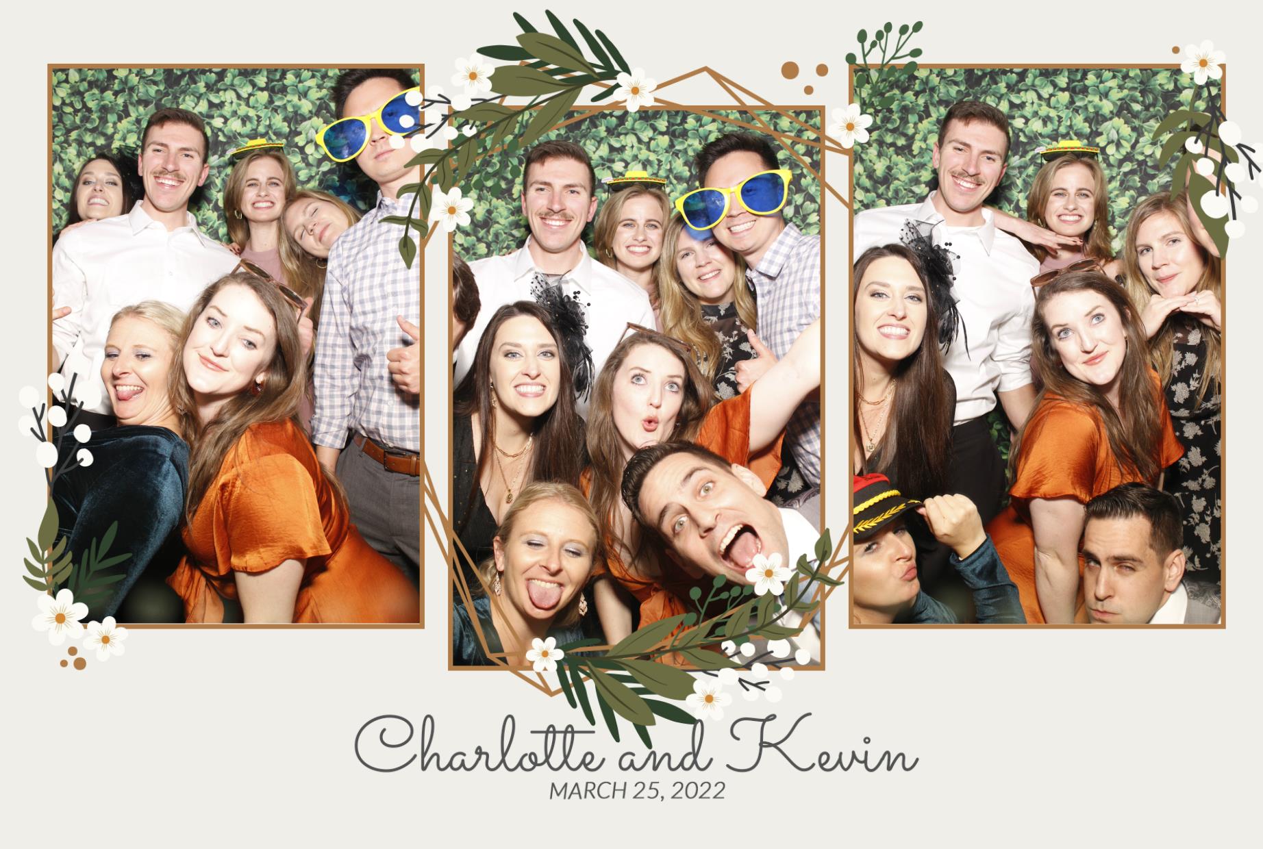 Charlotte & Kevin's Wedding  | View more photos from the event at gallery.myphotoboothexperience.co.uk/u/MyPhotoBoothExperienceLtd/Charlotte-Kevins-Wedding