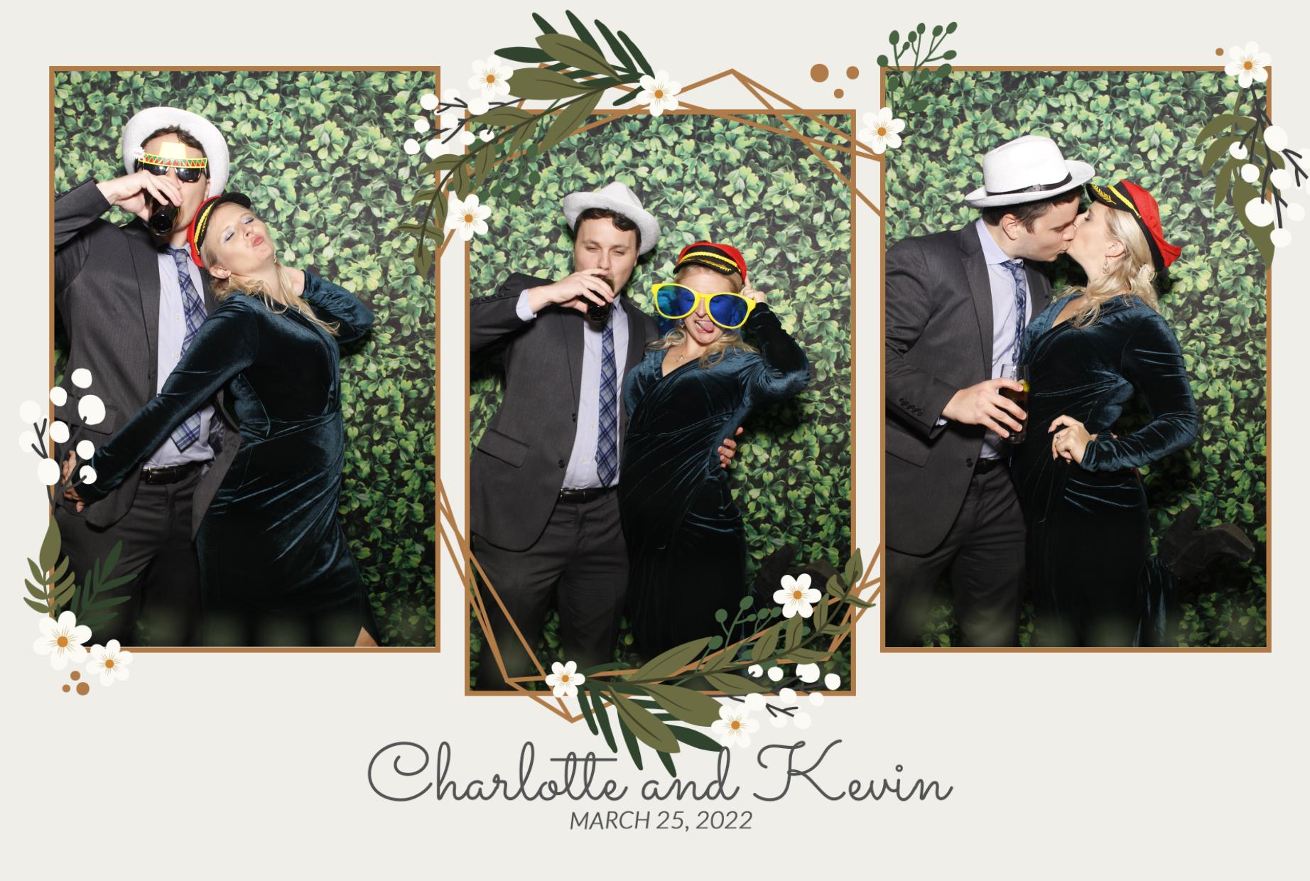 Charlotte & Kevin's Wedding  | View more photos from the event at gallery.myphotoboothexperience.co.uk/u/MyPhotoBoothExperienceLtd/Charlotte-Kevins-Wedding