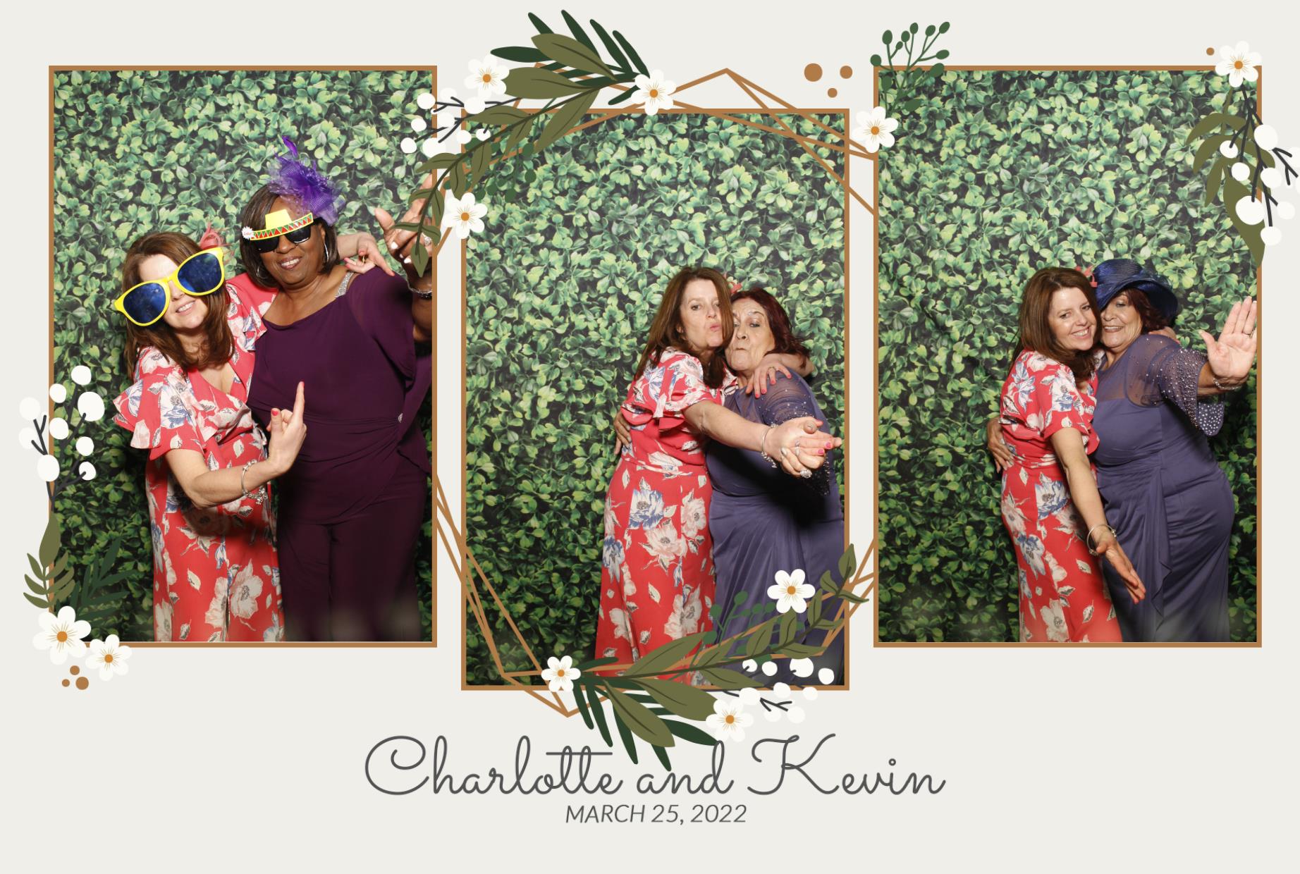 Charlotte & Kevin's Wedding  | View more photos from the event at gallery.myphotoboothexperience.co.uk/u/MyPhotoBoothExperienceLtd/Charlotte-Kevins-Wedding
