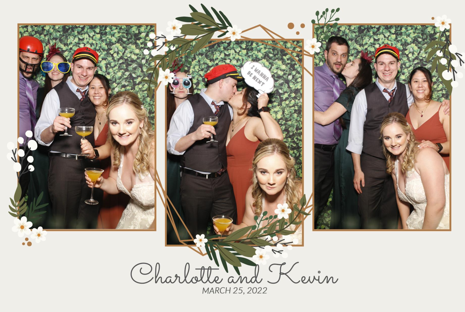 Charlotte & Kevin's Wedding  | View more photos from the event at gallery.myphotoboothexperience.co.uk/u/MyPhotoBoothExperienceLtd/Charlotte-Kevins-Wedding