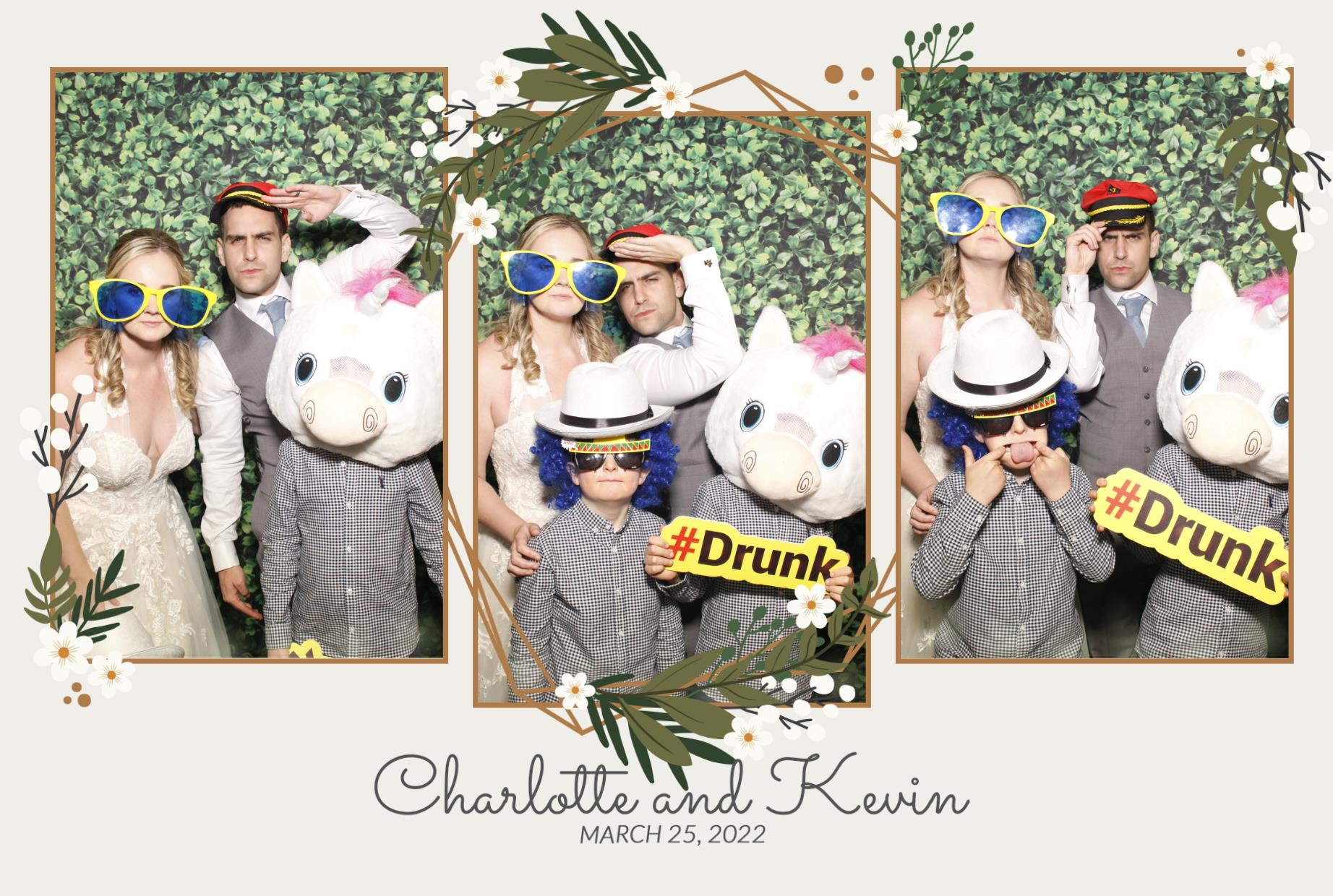 Charlotte & Kevin's Wedding  | View more photos from the event at gallery.myphotoboothexperience.co.uk/u/MyPhotoBoothExperienceLtd/Charlotte-Kevins-Wedding