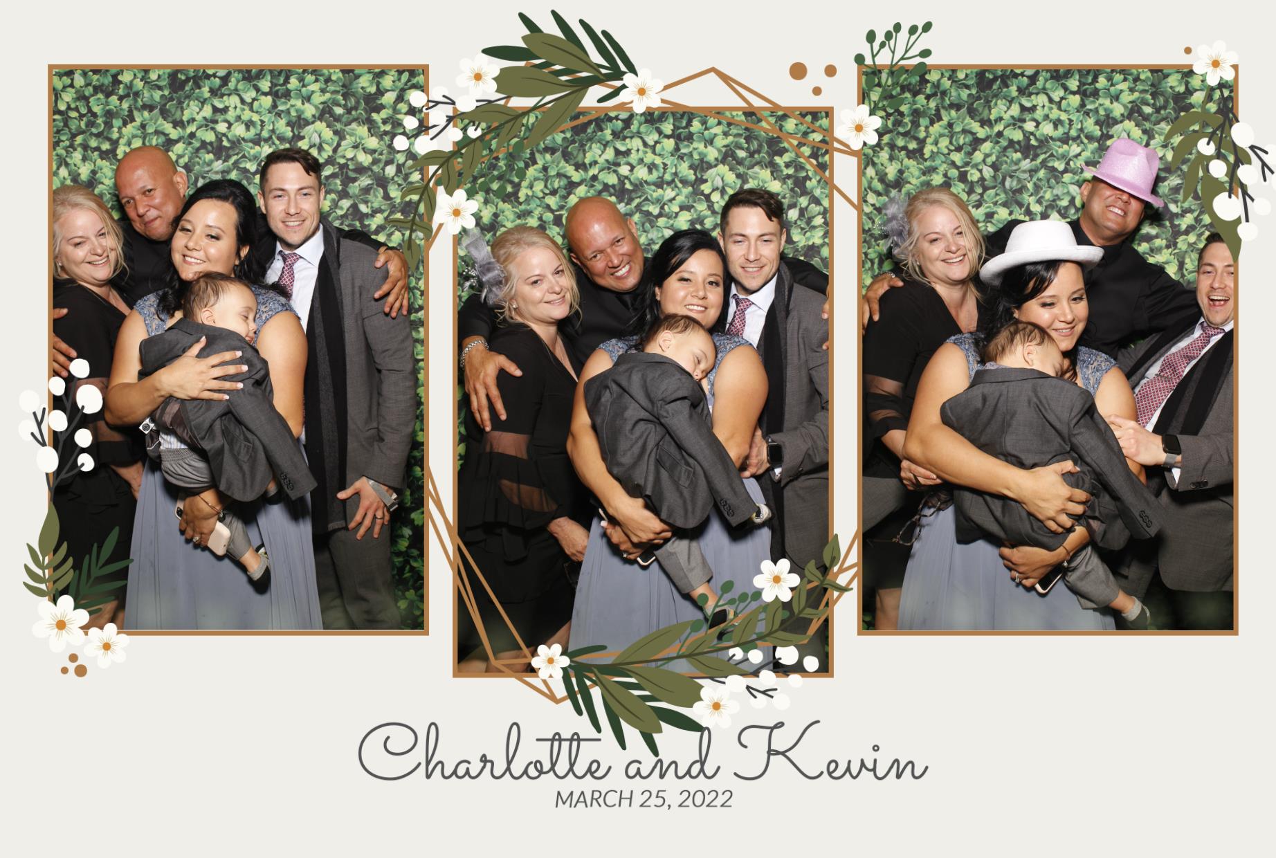 Charlotte & Kevin's Wedding  | View more photos from the event at gallery.myphotoboothexperience.co.uk/u/MyPhotoBoothExperienceLtd/Charlotte-Kevins-Wedding