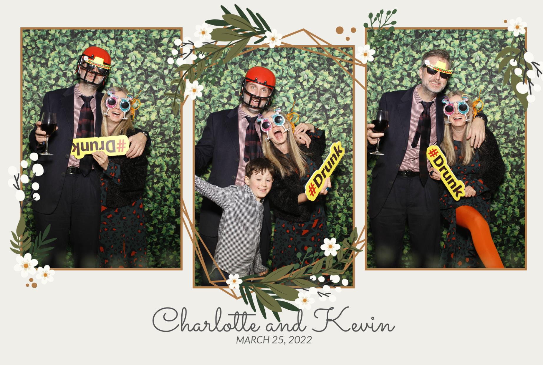 Charlotte & Kevin's Wedding  | View more photos from the event at gallery.myphotoboothexperience.co.uk/u/MyPhotoBoothExperienceLtd/Charlotte-Kevins-Wedding