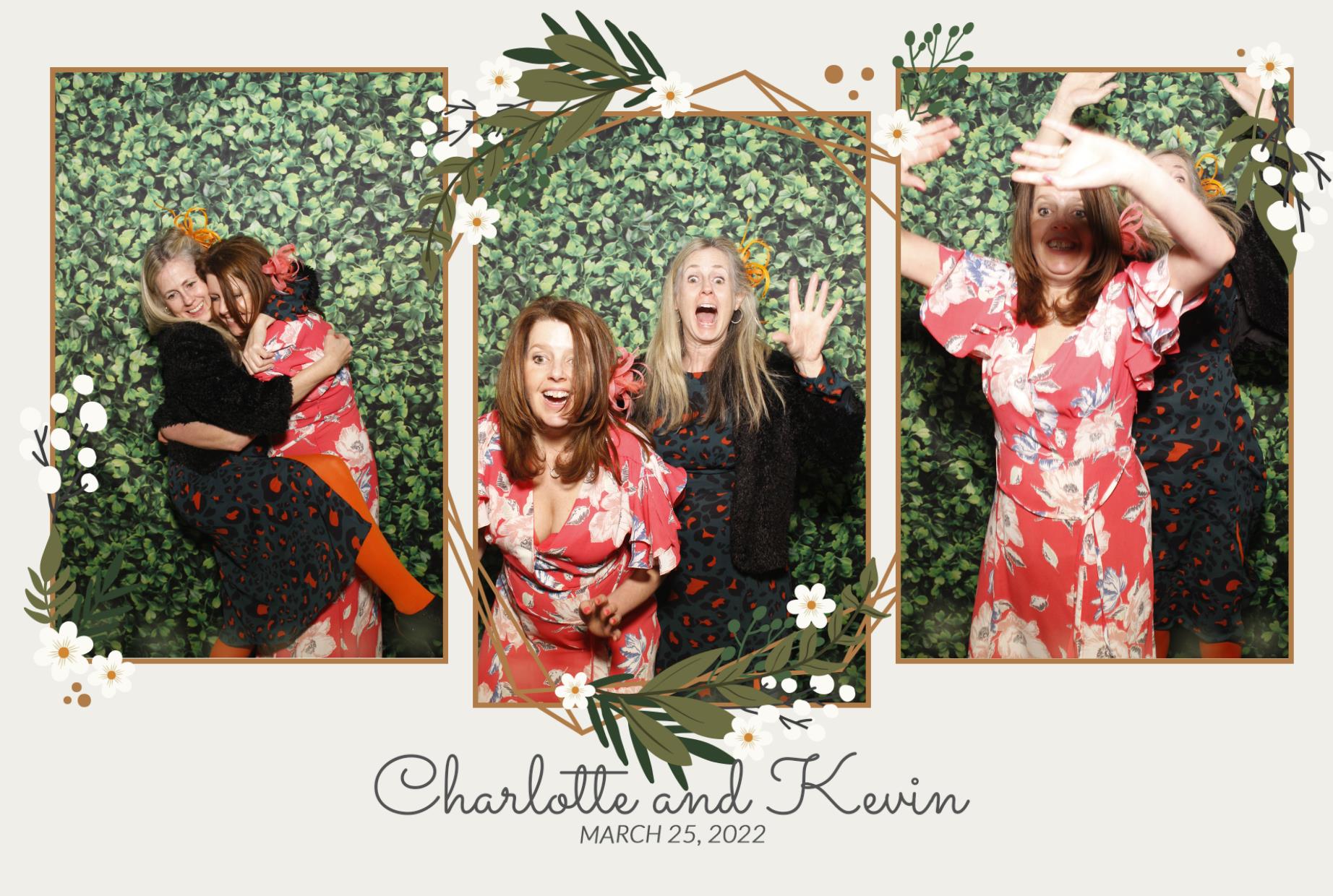 Charlotte & Kevin's Wedding  | View more photos from the event at gallery.myphotoboothexperience.co.uk/u/MyPhotoBoothExperienceLtd/Charlotte-Kevins-Wedding