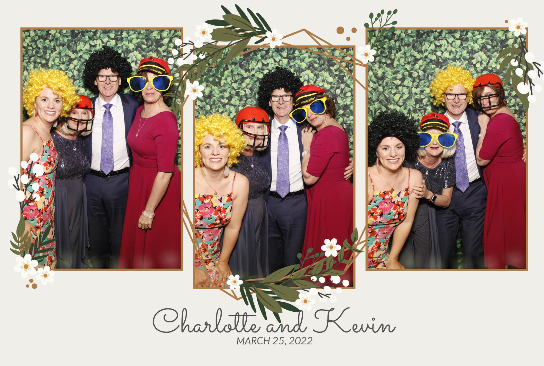 Charlotte & Kevin's Wedding  | View more photos from the event at gallery.myphotoboothexperience.co.uk/u/MyPhotoBoothExperienceLtd/Charlotte-Kevins-Wedding