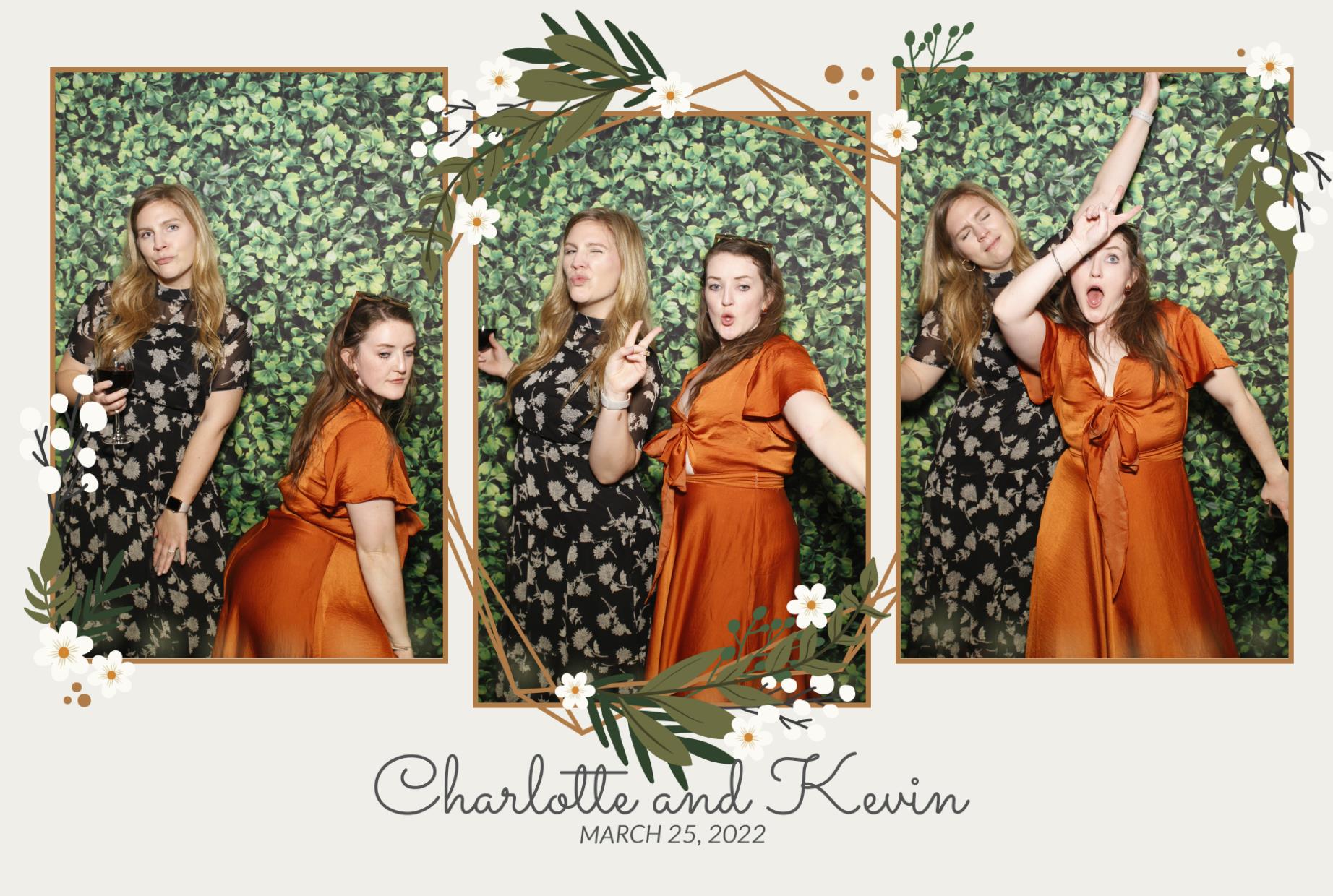 Charlotte & Kevin's Wedding  | View more photos from the event at gallery.myphotoboothexperience.co.uk/u/MyPhotoBoothExperienceLtd/Charlotte-Kevins-Wedding